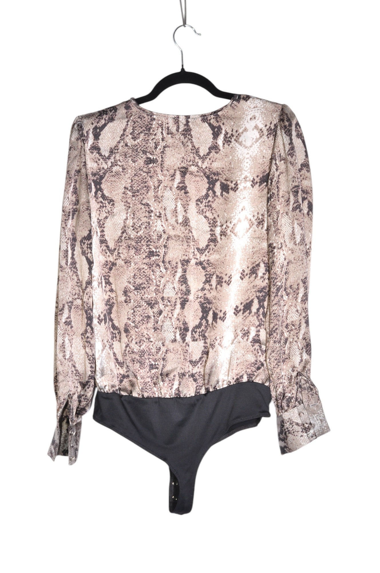 DYNAMITE Stylish Women's Gray Regular Fit Bodysuit - Size M