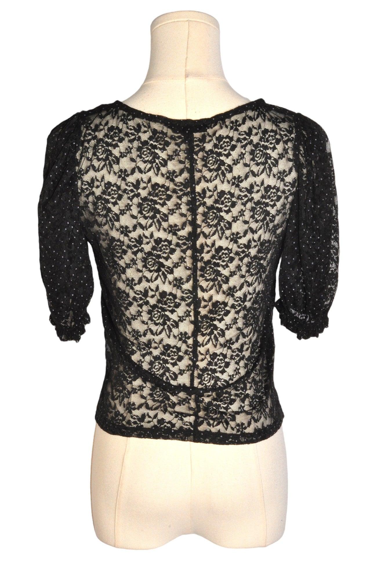 Gorgeous DYNAMITE Black Regular Fit Women's Blouses - Size M