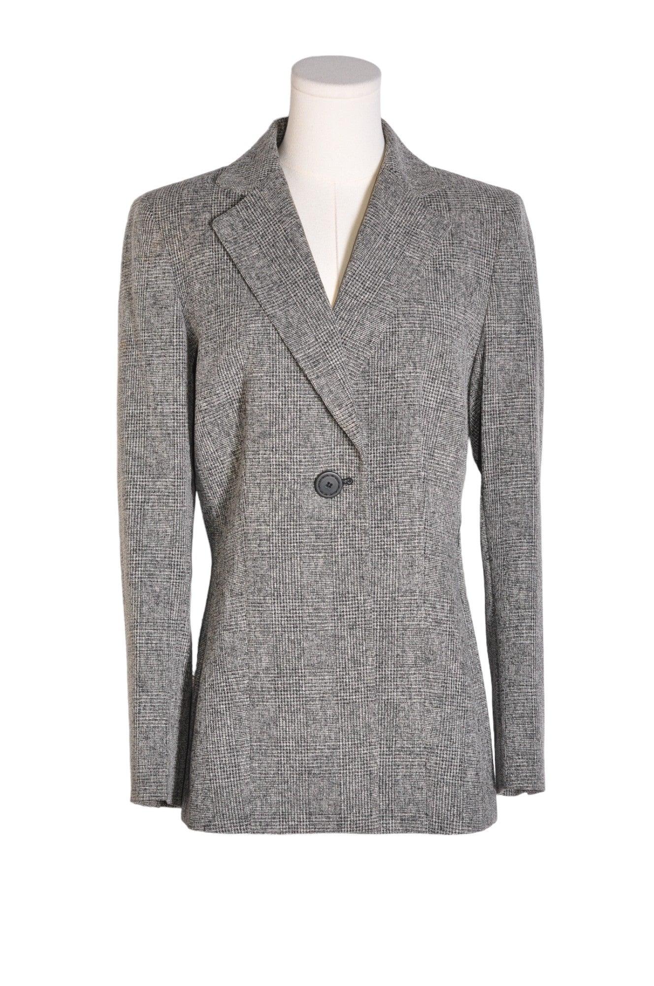 KASPER Gray Regular Fit Second - Hand Blazers Size 8