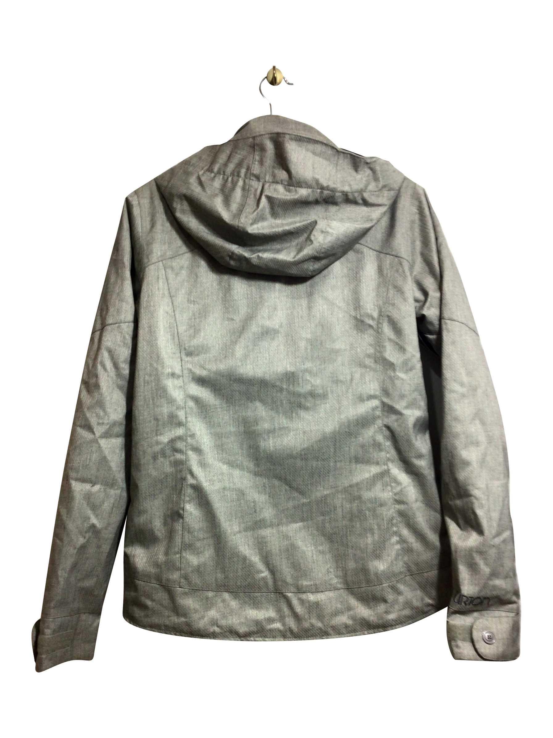 BURTON Men's Gray Regular Fit Long Sleeve Second-Hand Coat - Size M