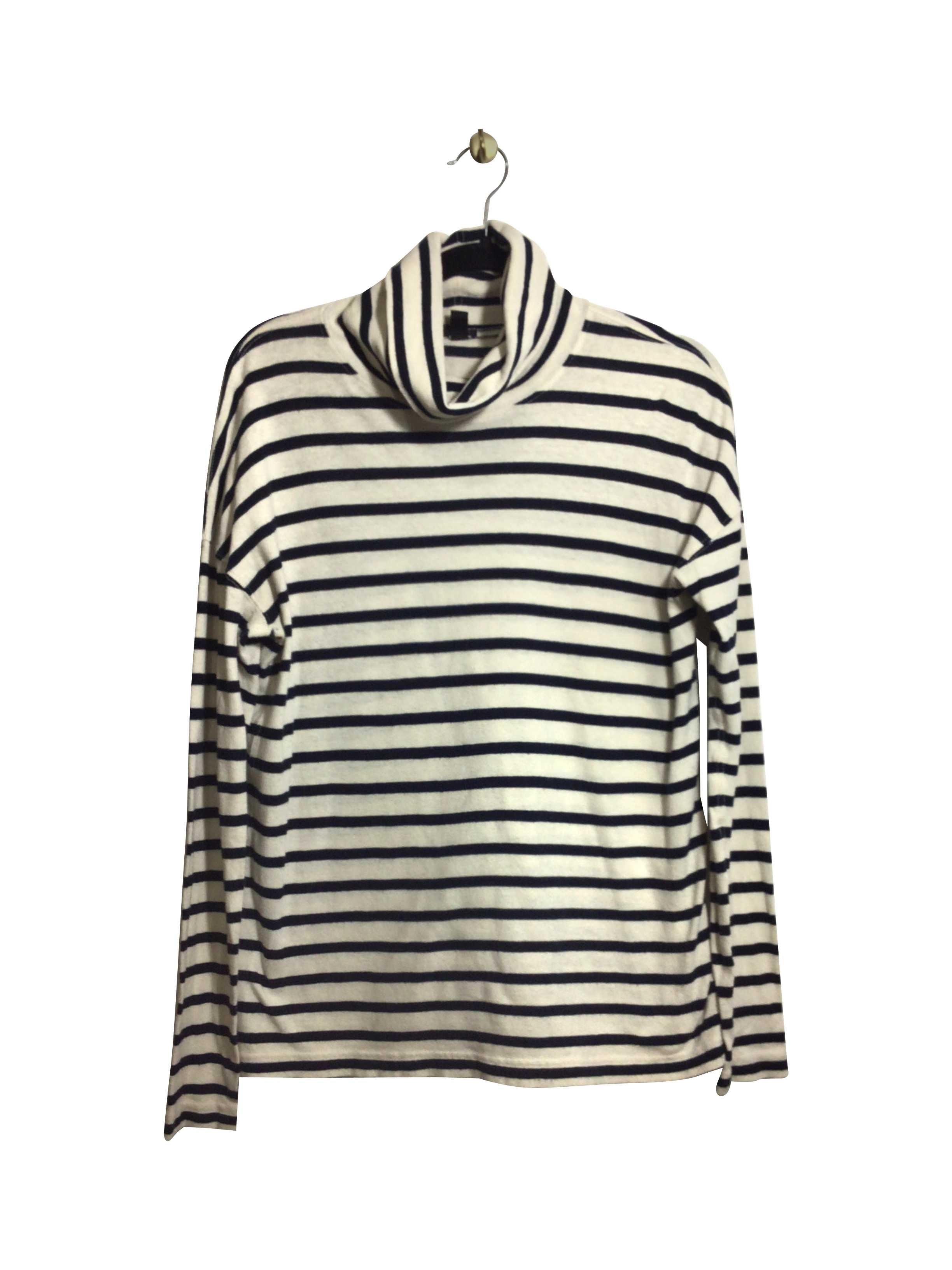 J. CREW Classic Regular Fit White Turtleneck Top - Size S
