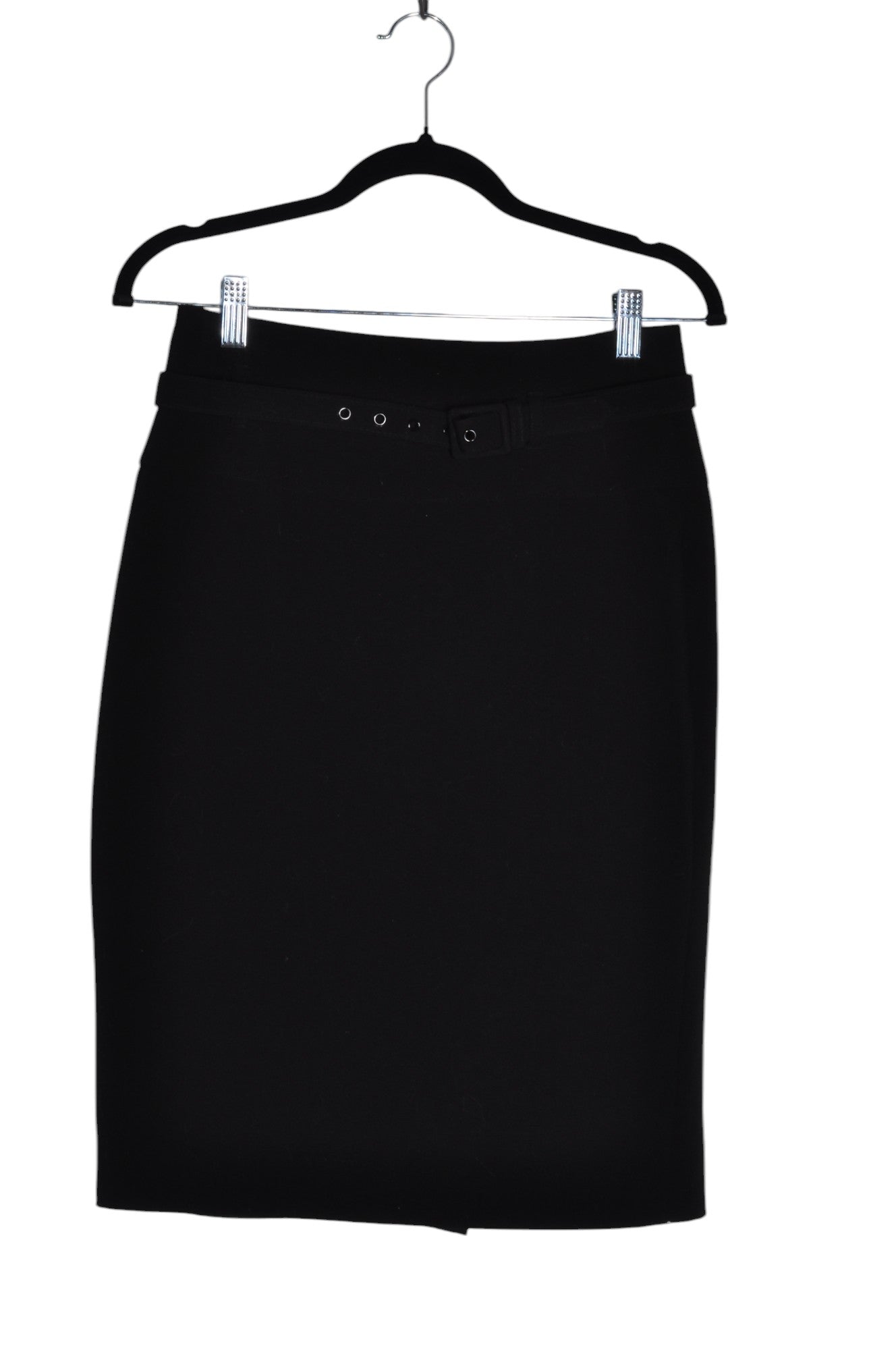 SANDRA ANGELOZZI Stylish Women's Casual Black Skirt with Regular Fit - Size 32