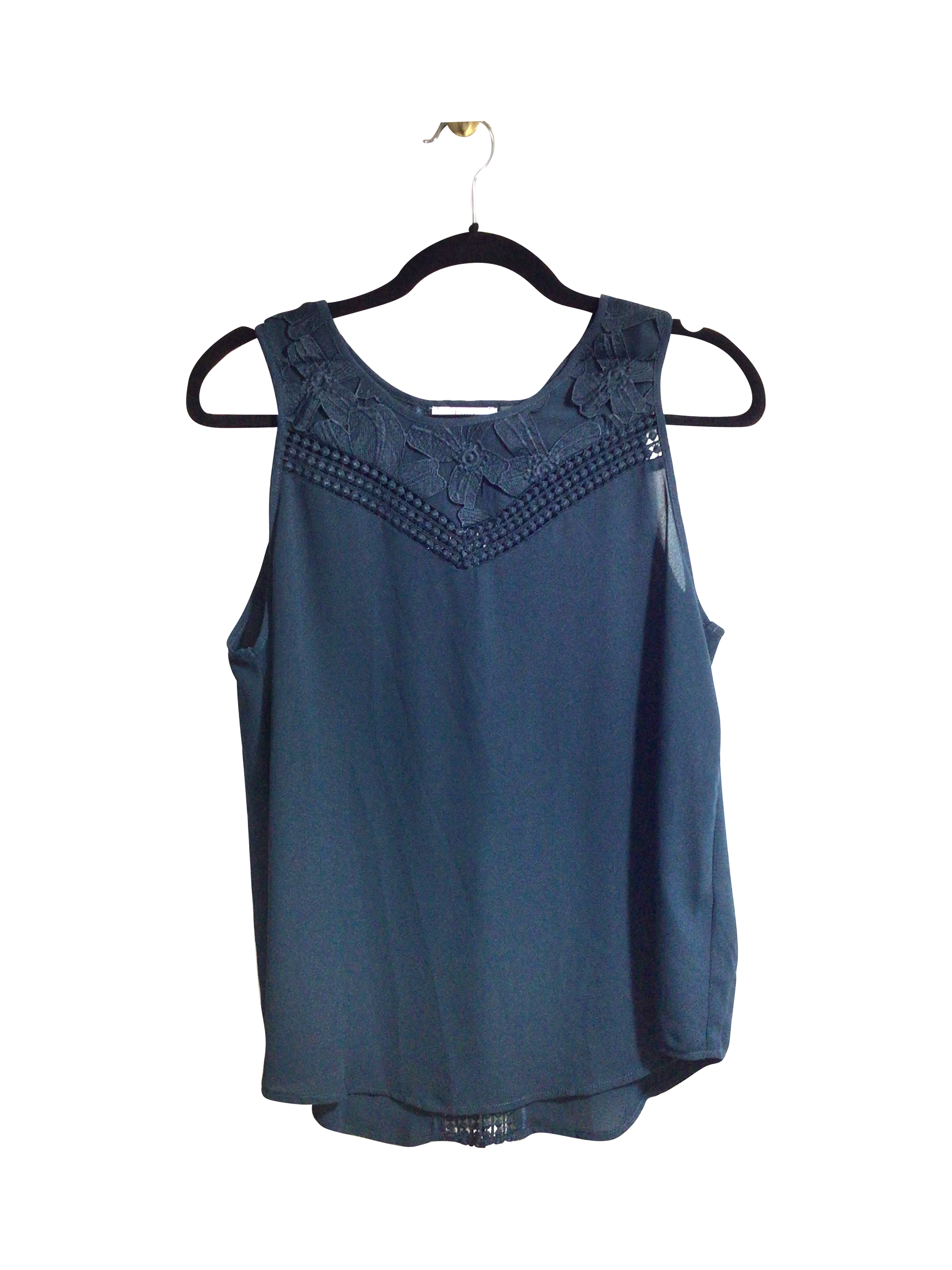 Stylish DEX Second - Hand Women's Regular - Fit Blue Blouse in Size M