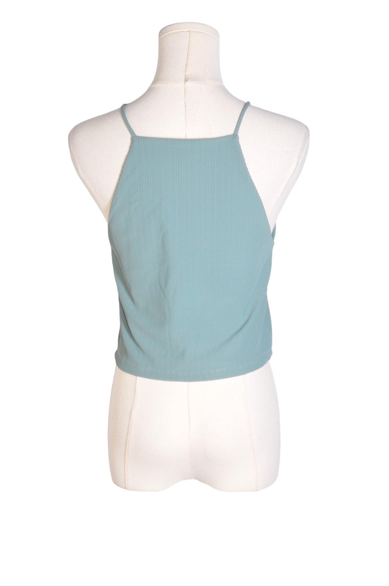 DYNAMITE Stylish Women's Green Regular-Fit Crop Tops - Size M