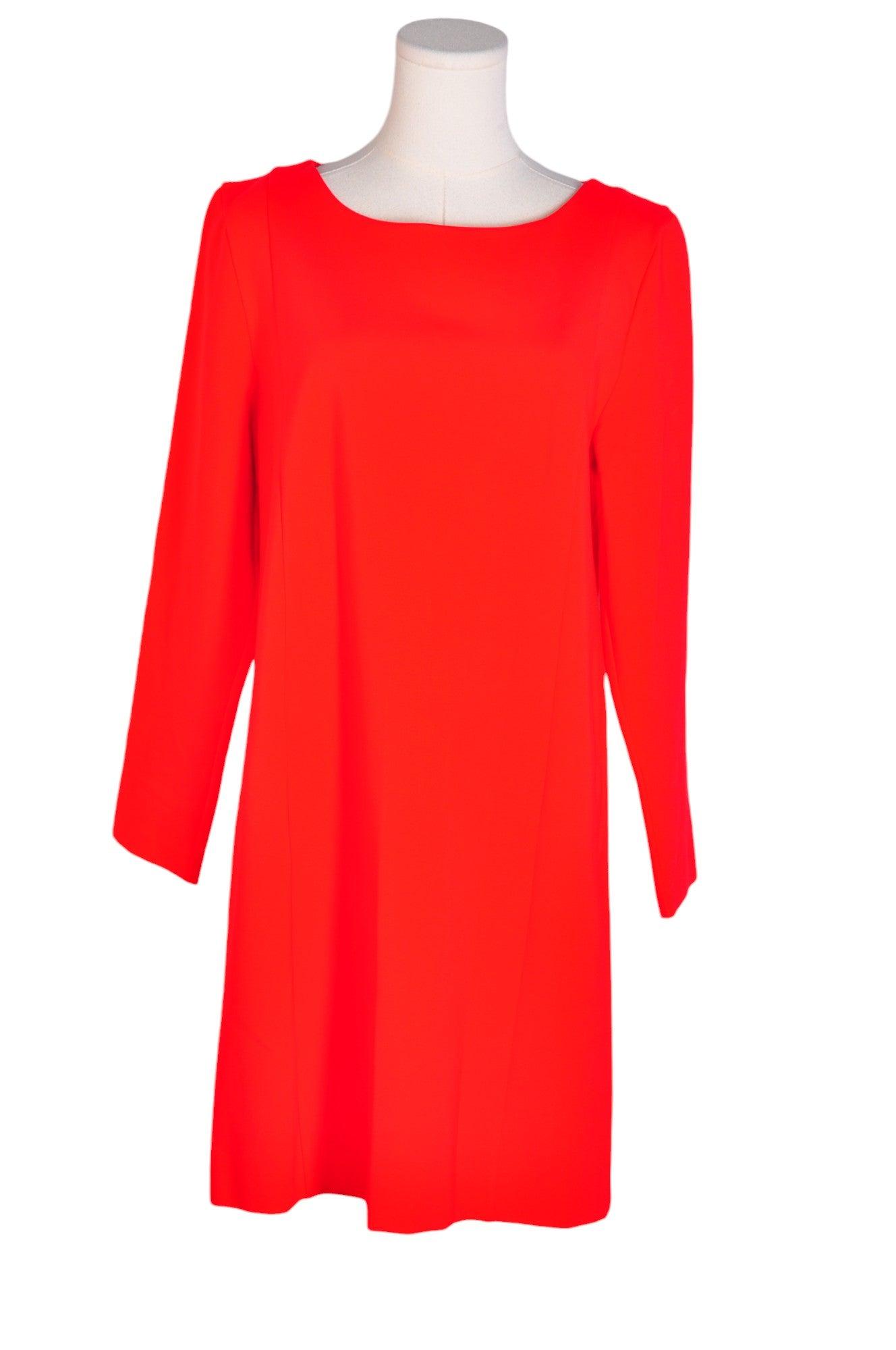 Stylish J. CREW Women's Red Regular Fit Drop Waist Dress - Size L
