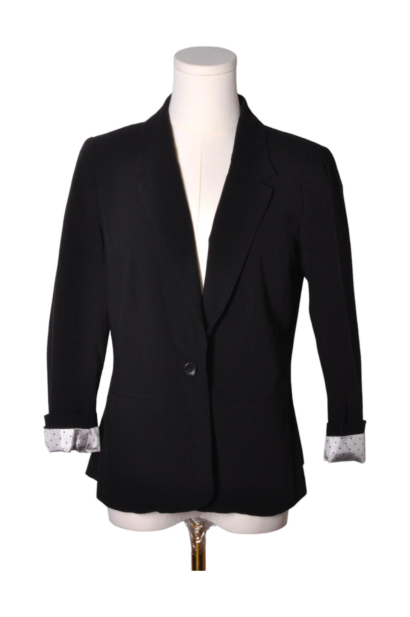 Stylish KENSIE Regular Fit Black Blazer - Size S