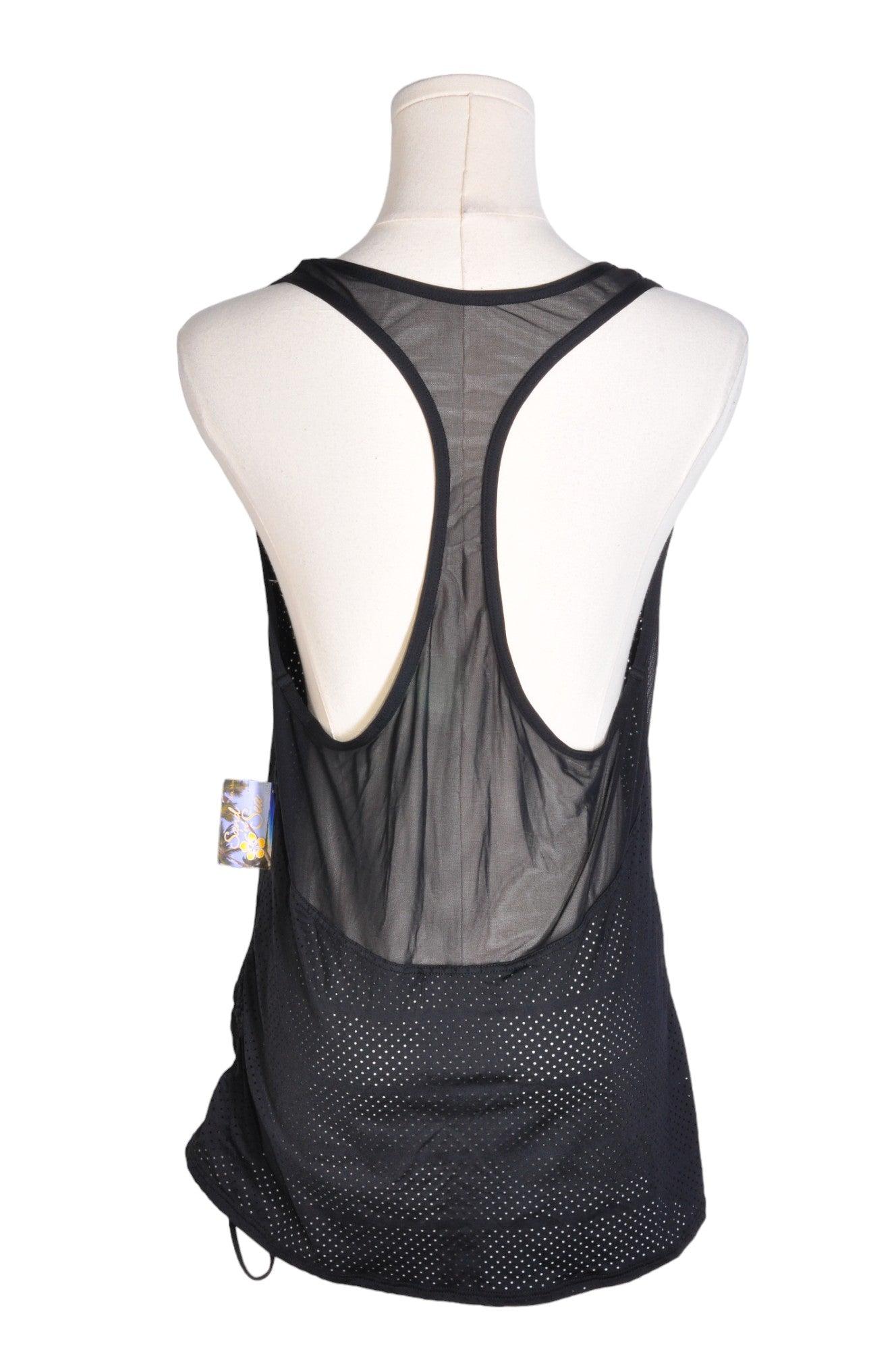 Stylish SAND N SEA Women's Regular Fit Black Tank Tops - Size 12