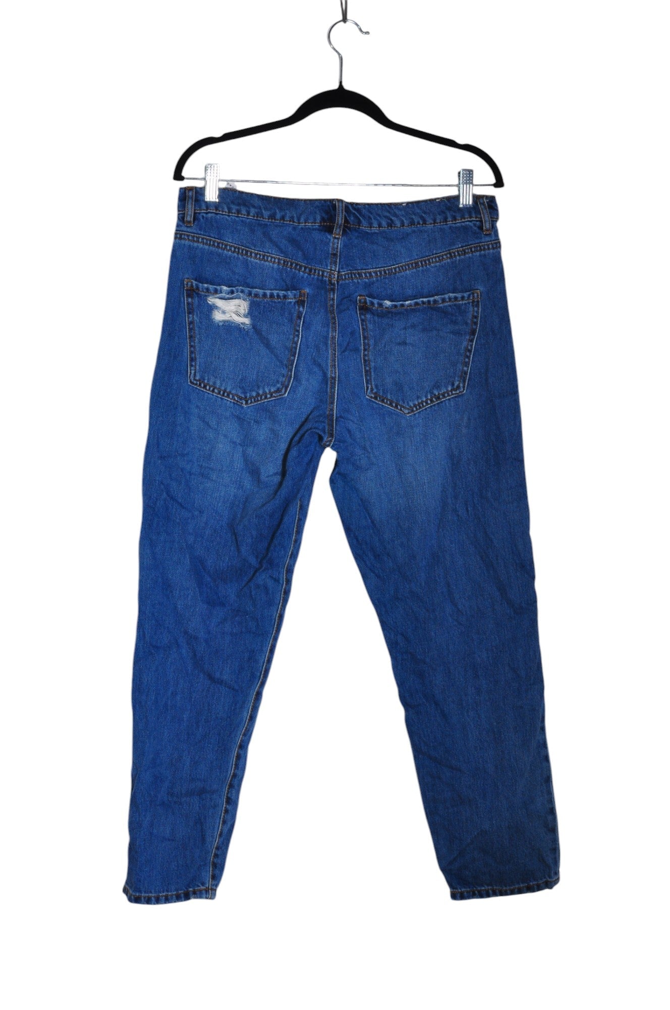 DYNAMITE Stylish Blue Women's Regular Fit Straight-Legged Jeans - Size 30