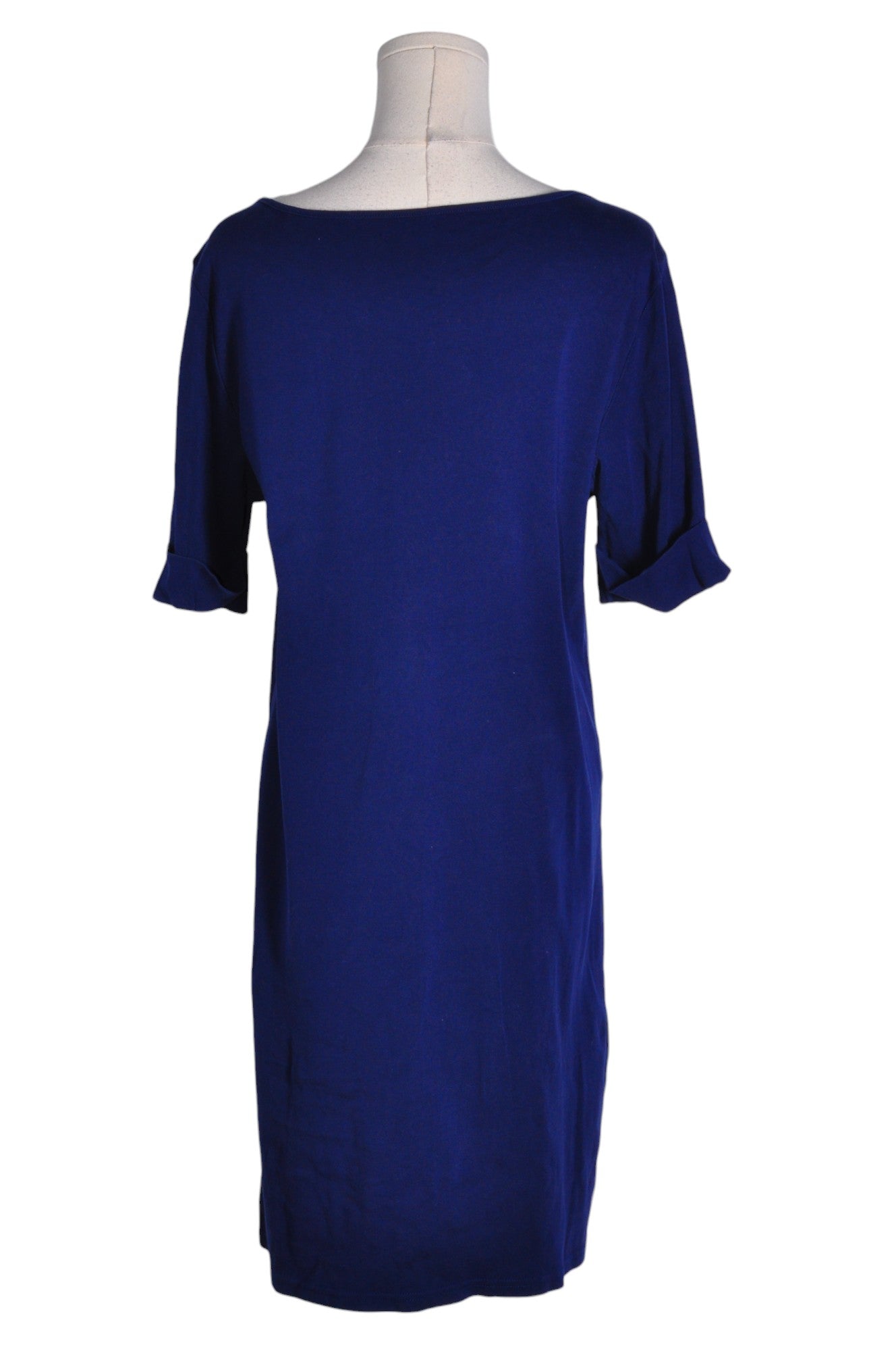 KAREN MILLEN Stylish Women's Drop Waist Blue Regular Fit Dress - Size L