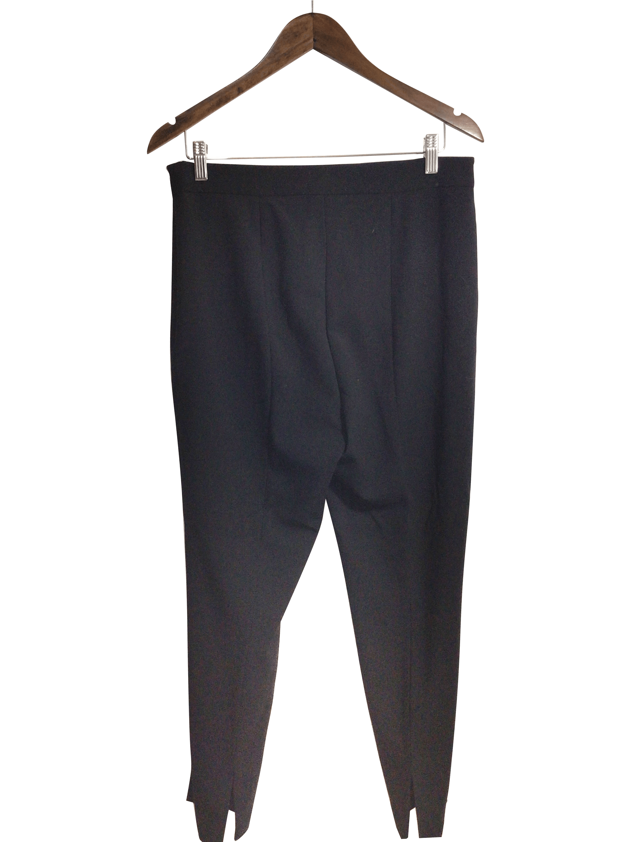 Stylish RW&CO Women's Regular Fit Black Work Pants - Size 10