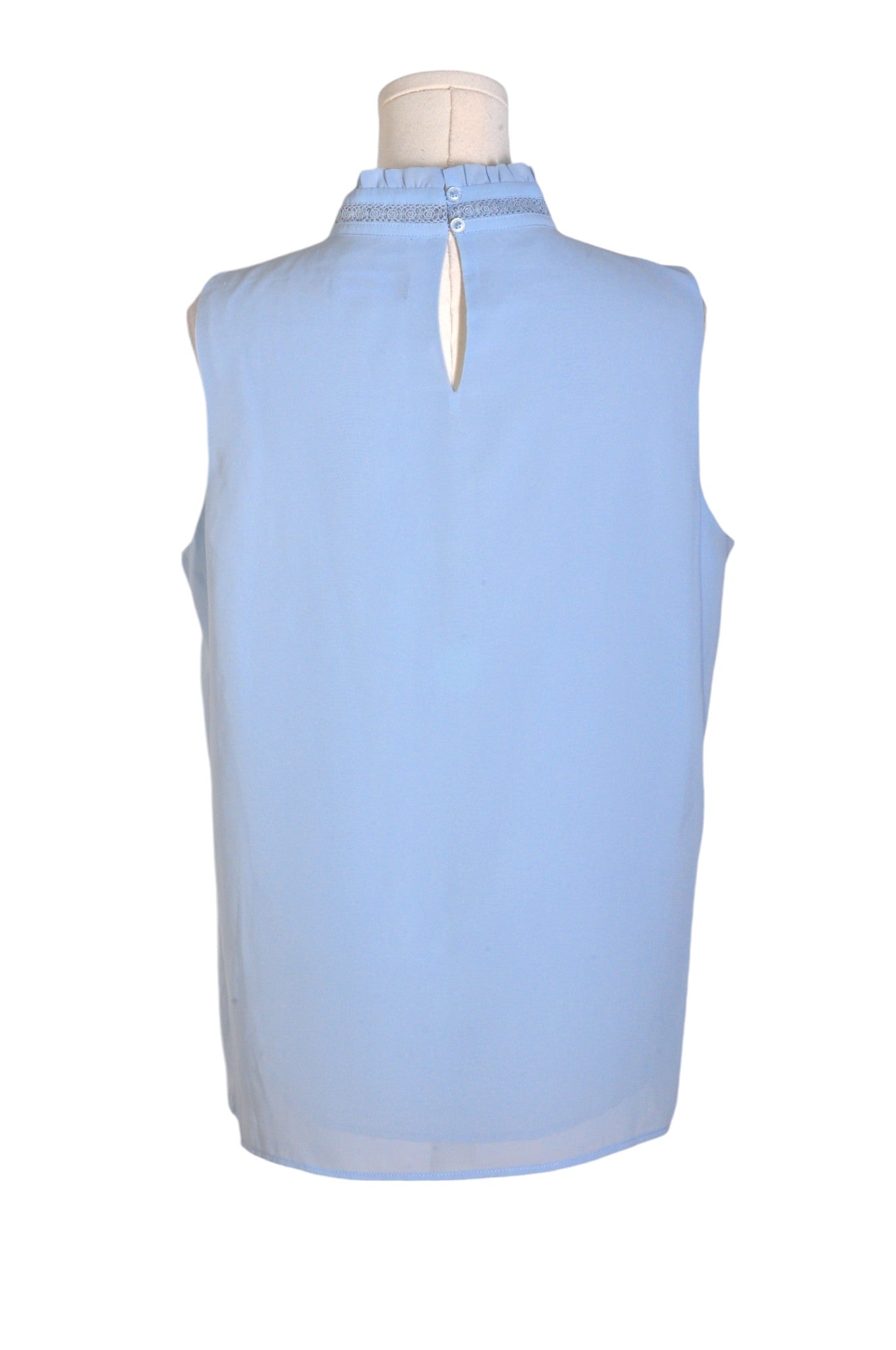 Stylish KARL LAGERFELD Blue Regular - fit Women's Blouses in Size M