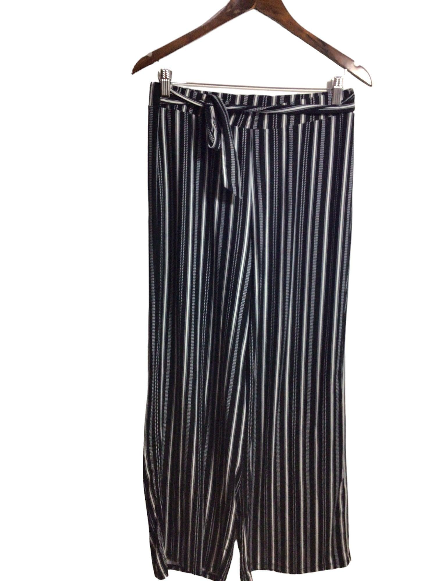 BOBBIE BROOKS Stylish Women's Regular Fit Black Work Pants - Size M
