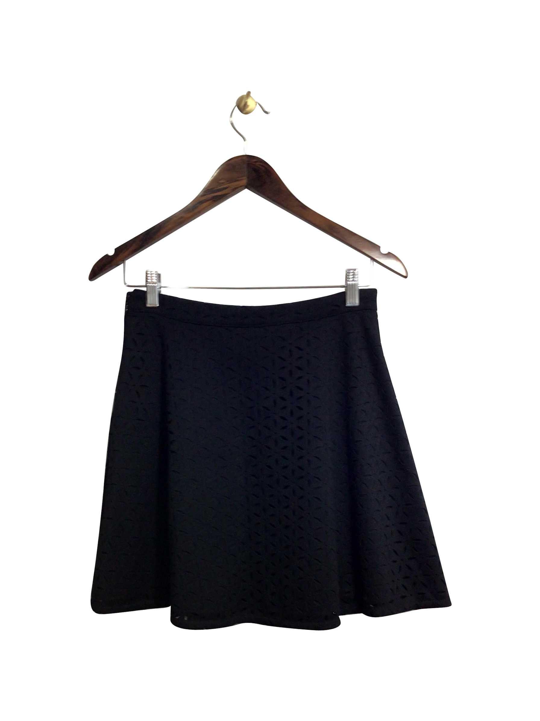CLUB MONACO Stylish Regular Fit Black Skirt - Size 2
