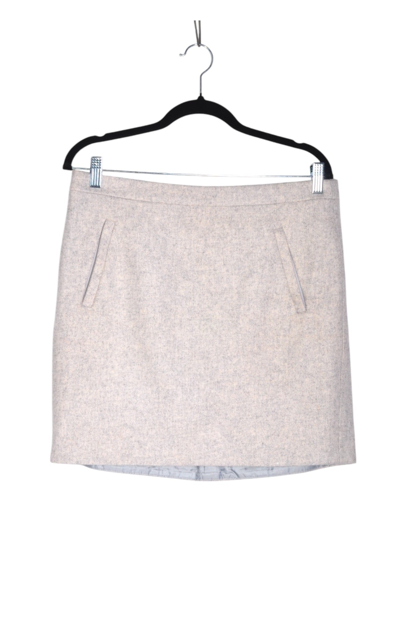 Stylish J. CREW Women's Gray Regular Fit Casual Skirts - Size 10