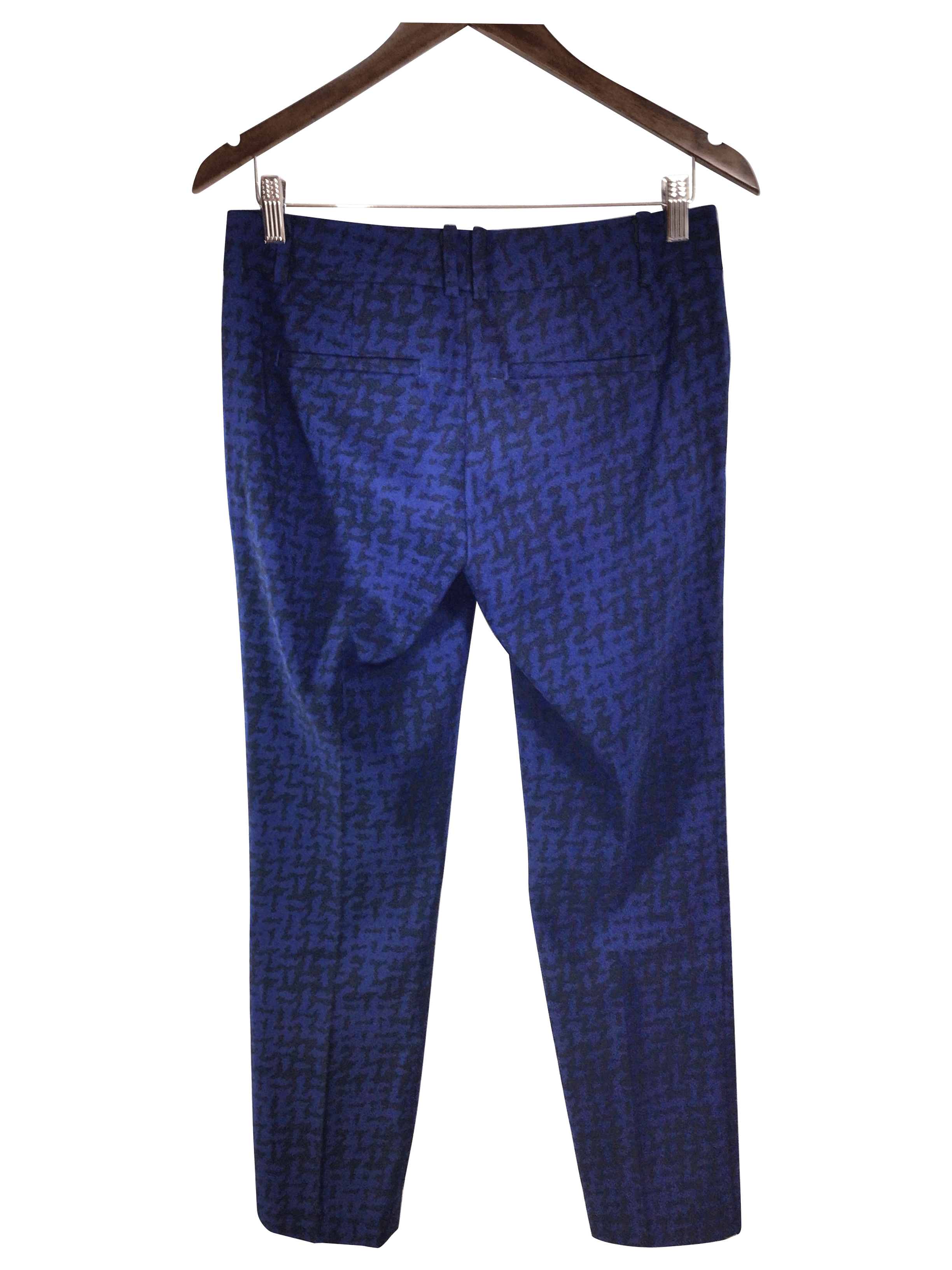 ANN TAYLOR Blue Regular Fit Size 0 Women's Second - Hand Work Pants