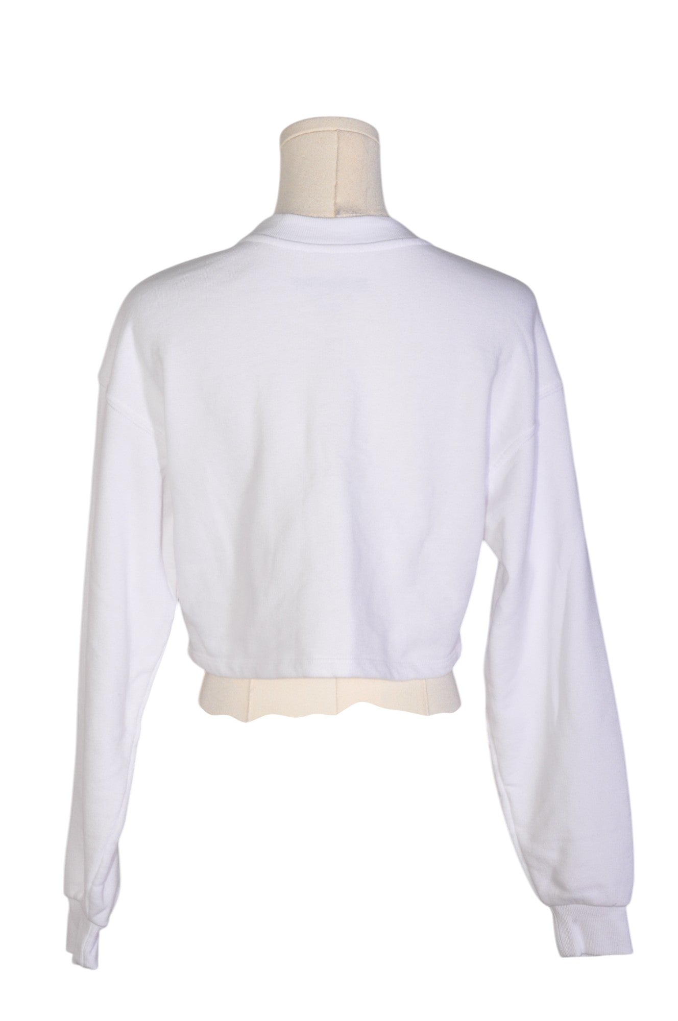 Stylish White Regular - Fit NASCAR Women's Sweaters - Size S
