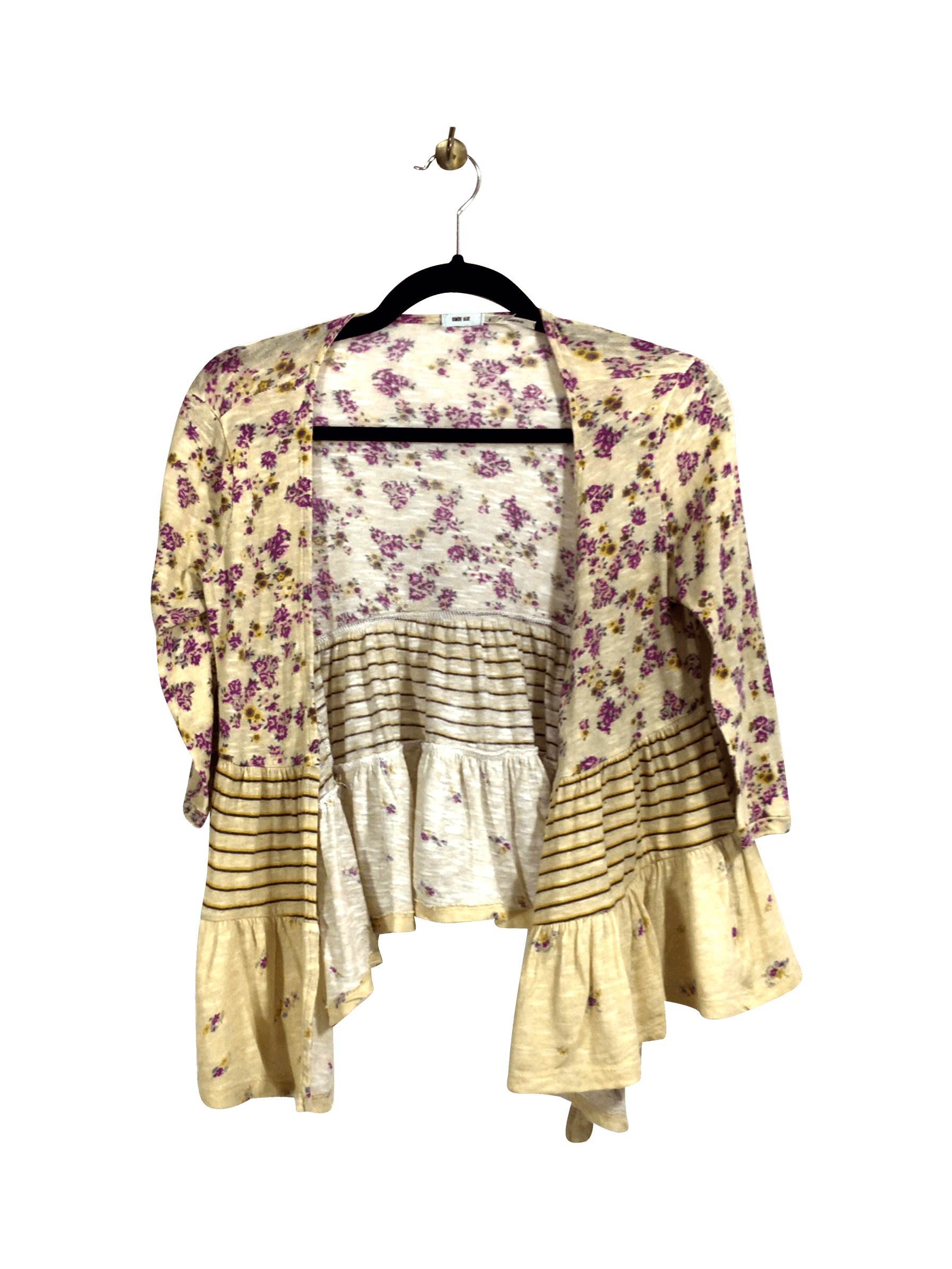 Stylish KIMCHI BLUE Beige Regular Fit Blouse - Size S