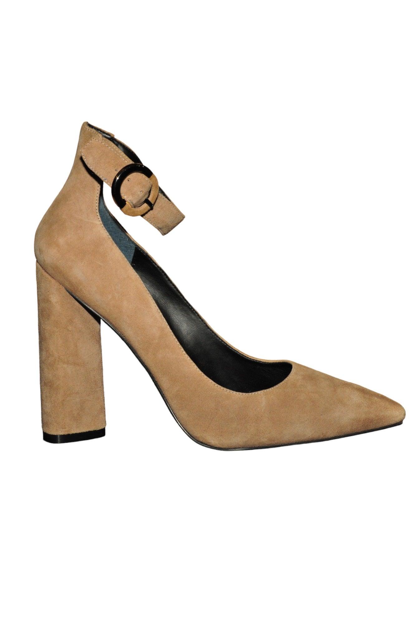 Stylish KENDALL & KYLIE Gray Regular Fit Women's Heels - Size 9