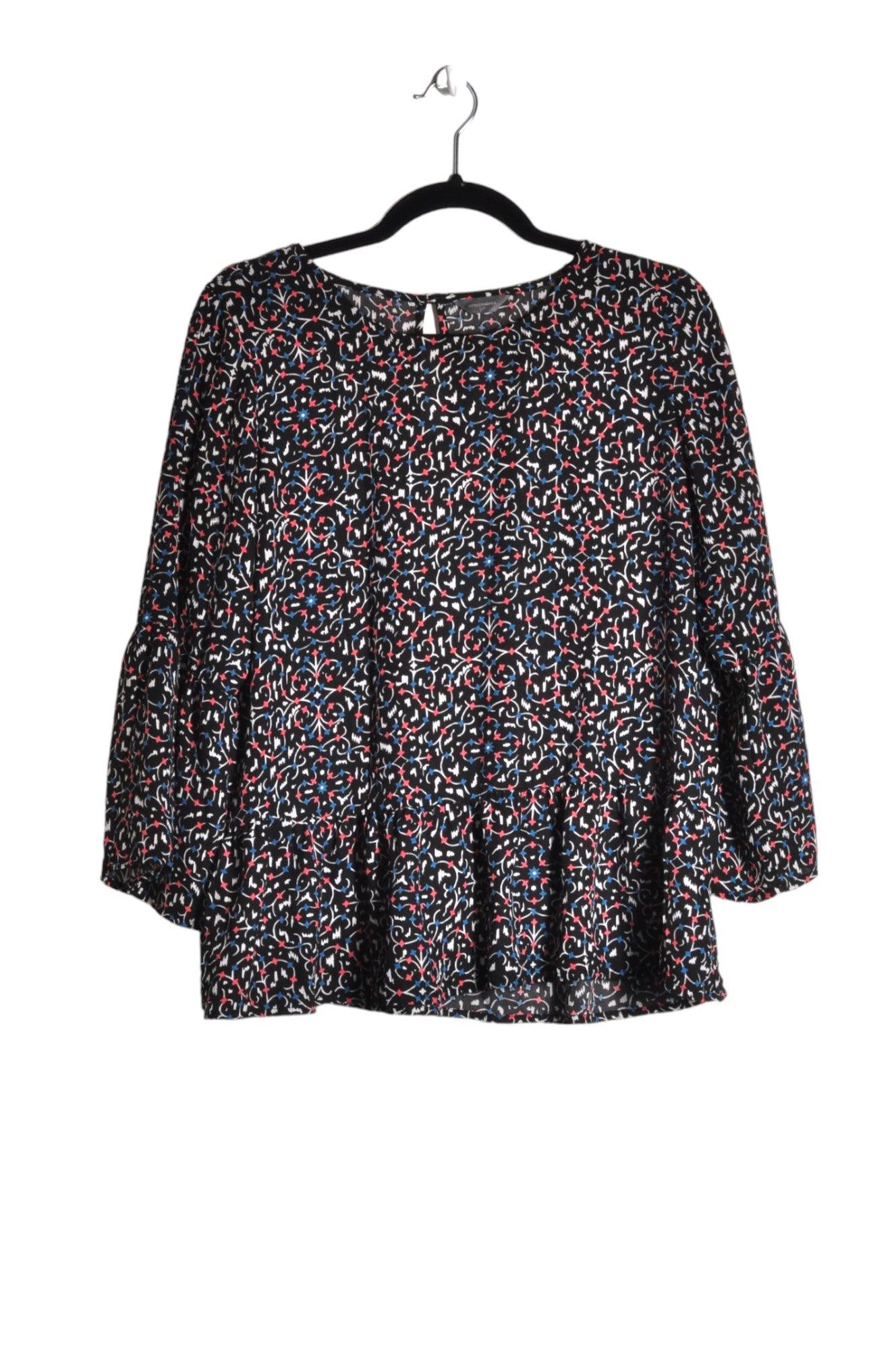 DENVER HAYES Stylish Women's Black Regular Fit Blouse - Size S