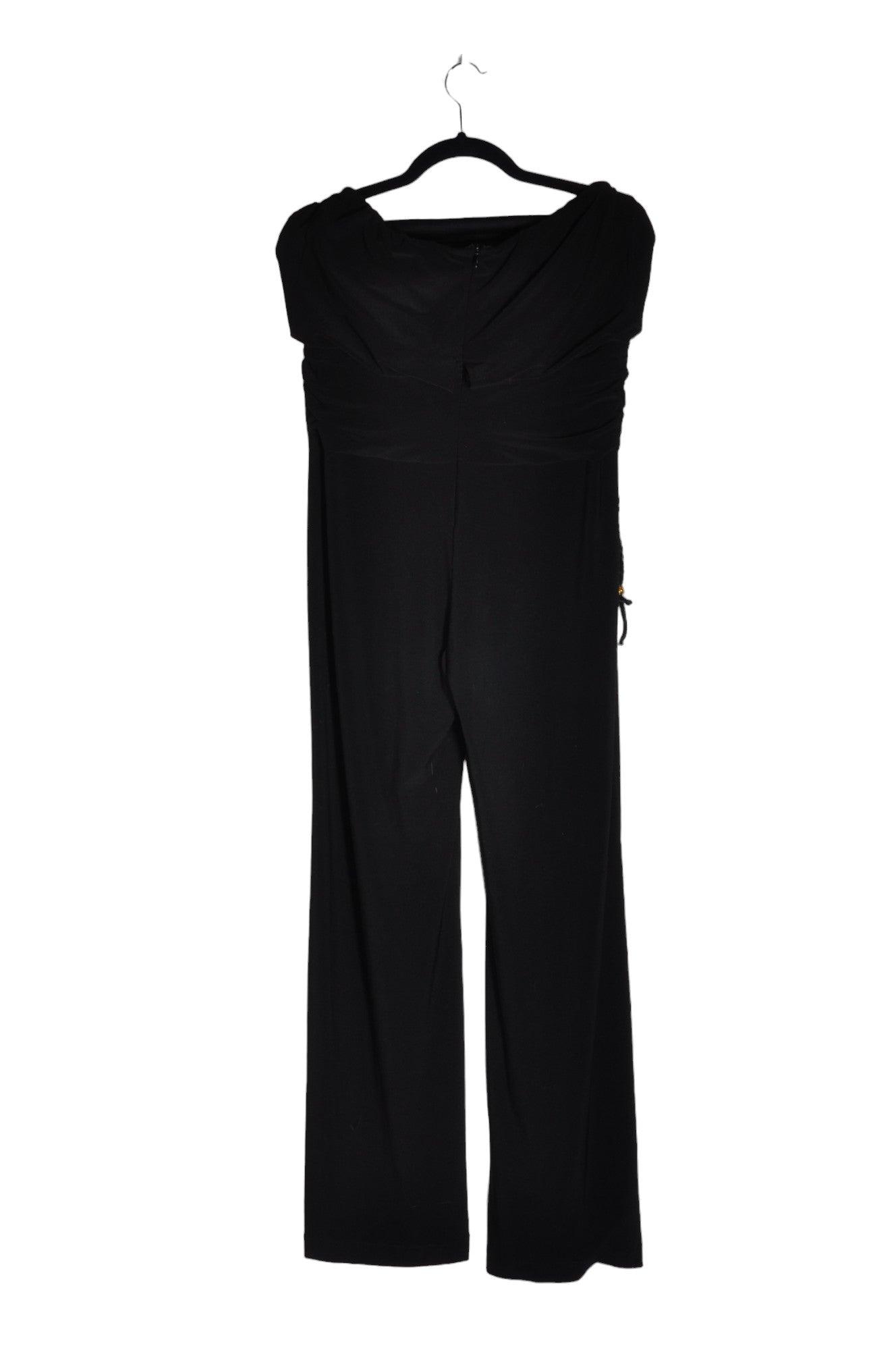 JOSEPH RIBKOFF Stylish Women's Black Regular Fit Jumpsuit - Size 10