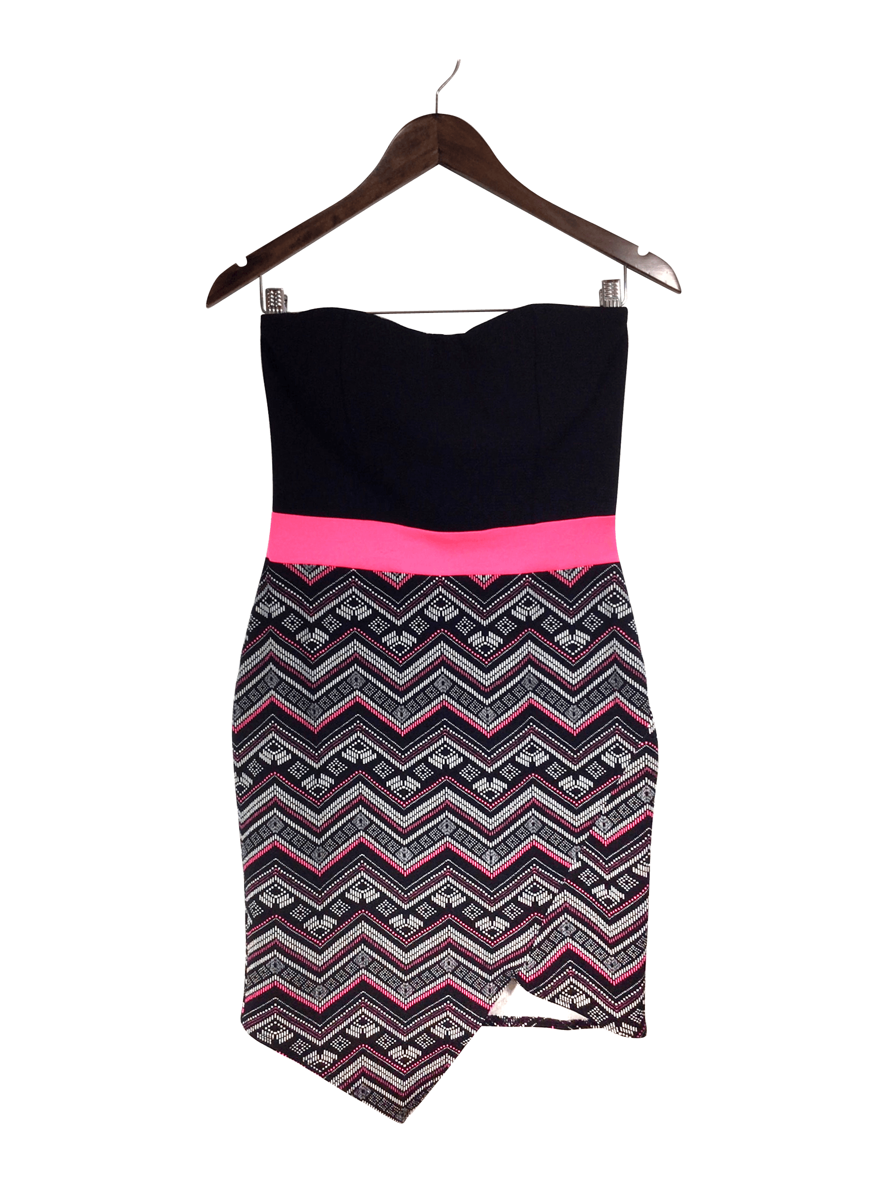 Stylish ECLIPSE Black Regular Fit Mini Dress - Size L