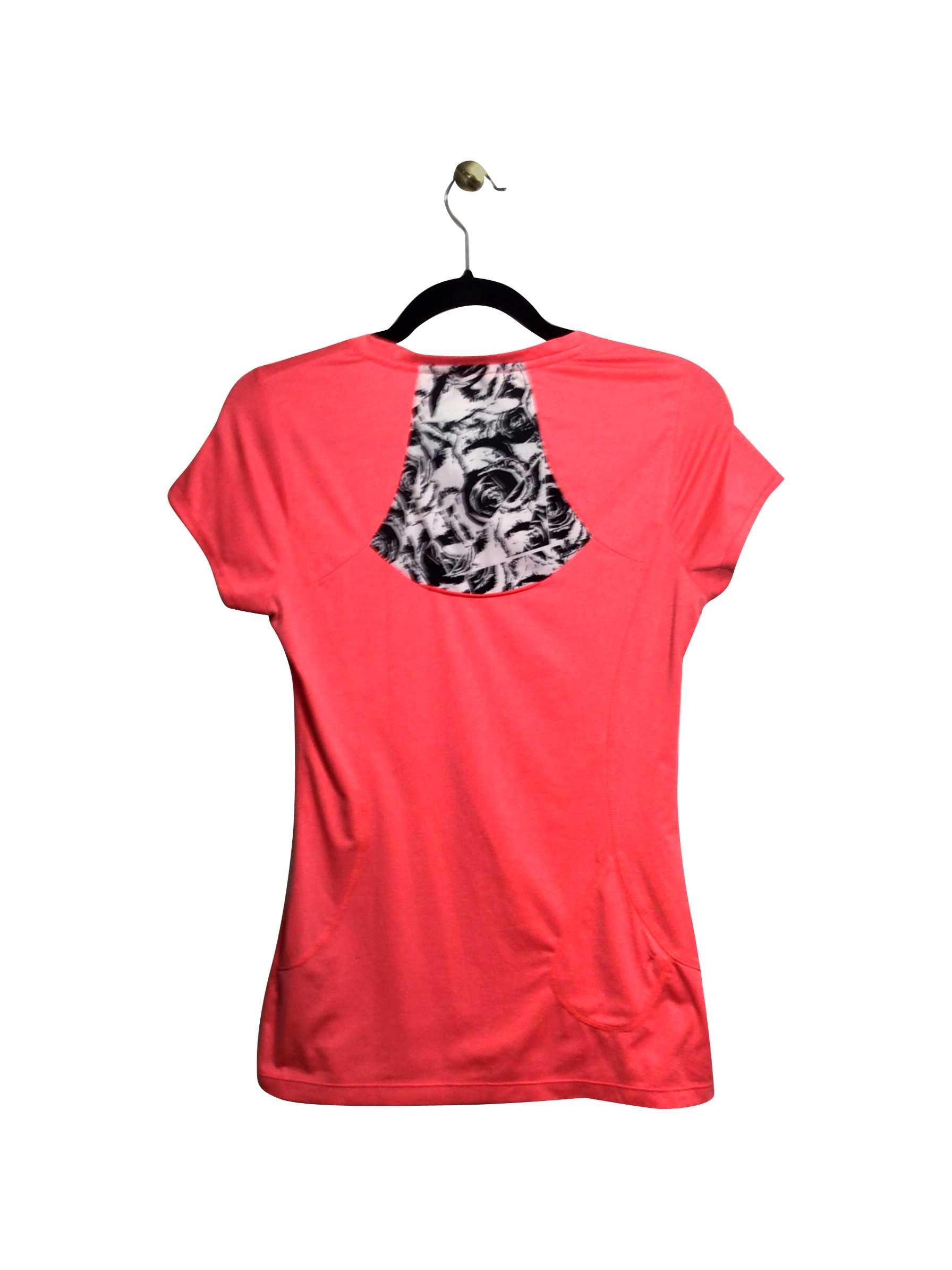 MPG Pink Regular Fit Short-Sleeved Activewear Top - Size S