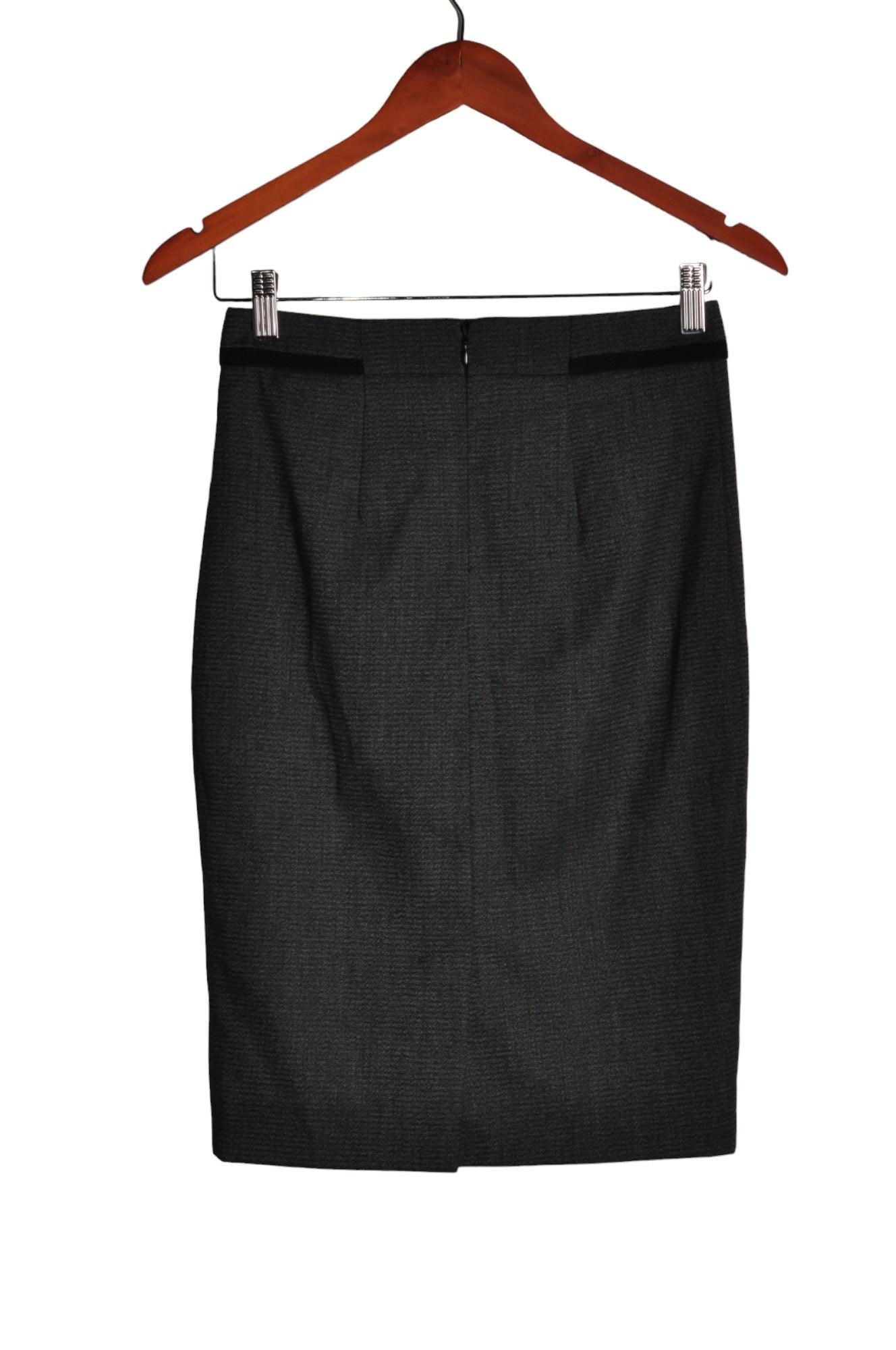 Stylish CHATEAU Women's Gray Regular Fit Pencil Skirt - Size S
