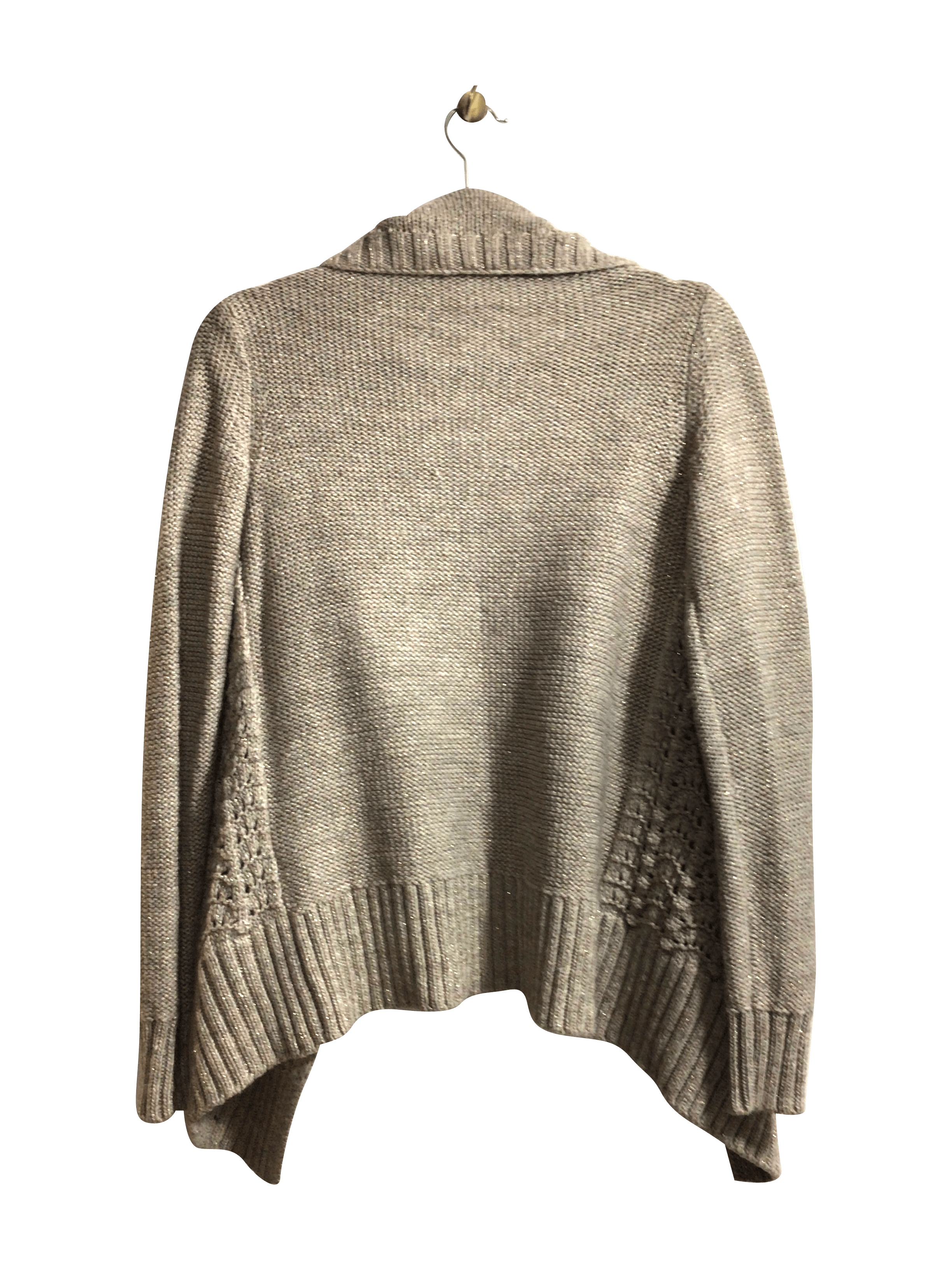 Stylish AMERICAN EAGLE Women's Regular-Fit Beige Cardigan in Size S
