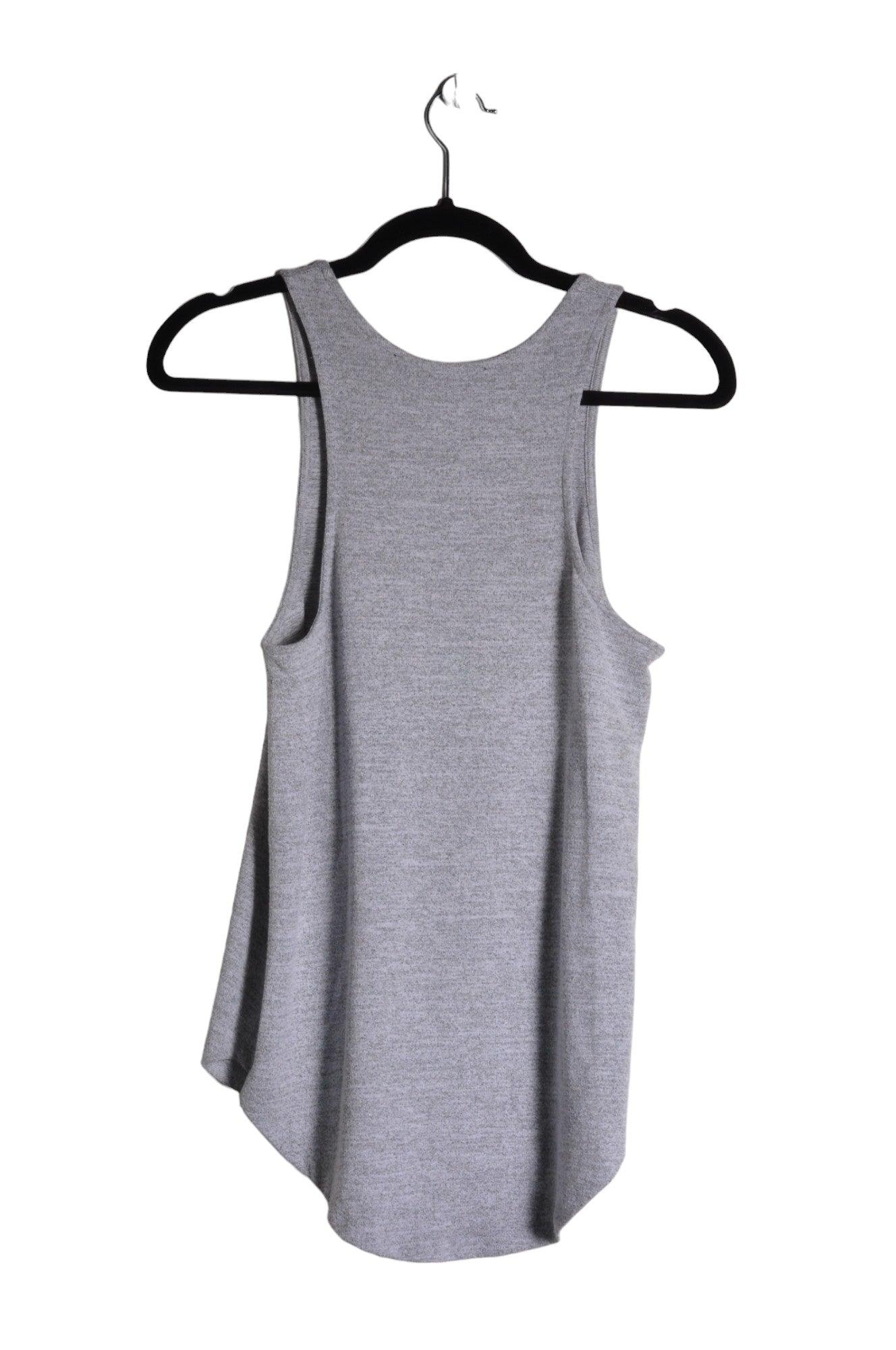 CHATEAU Stylish Women's Gray Regular-Fit Tank Tops - Size XS