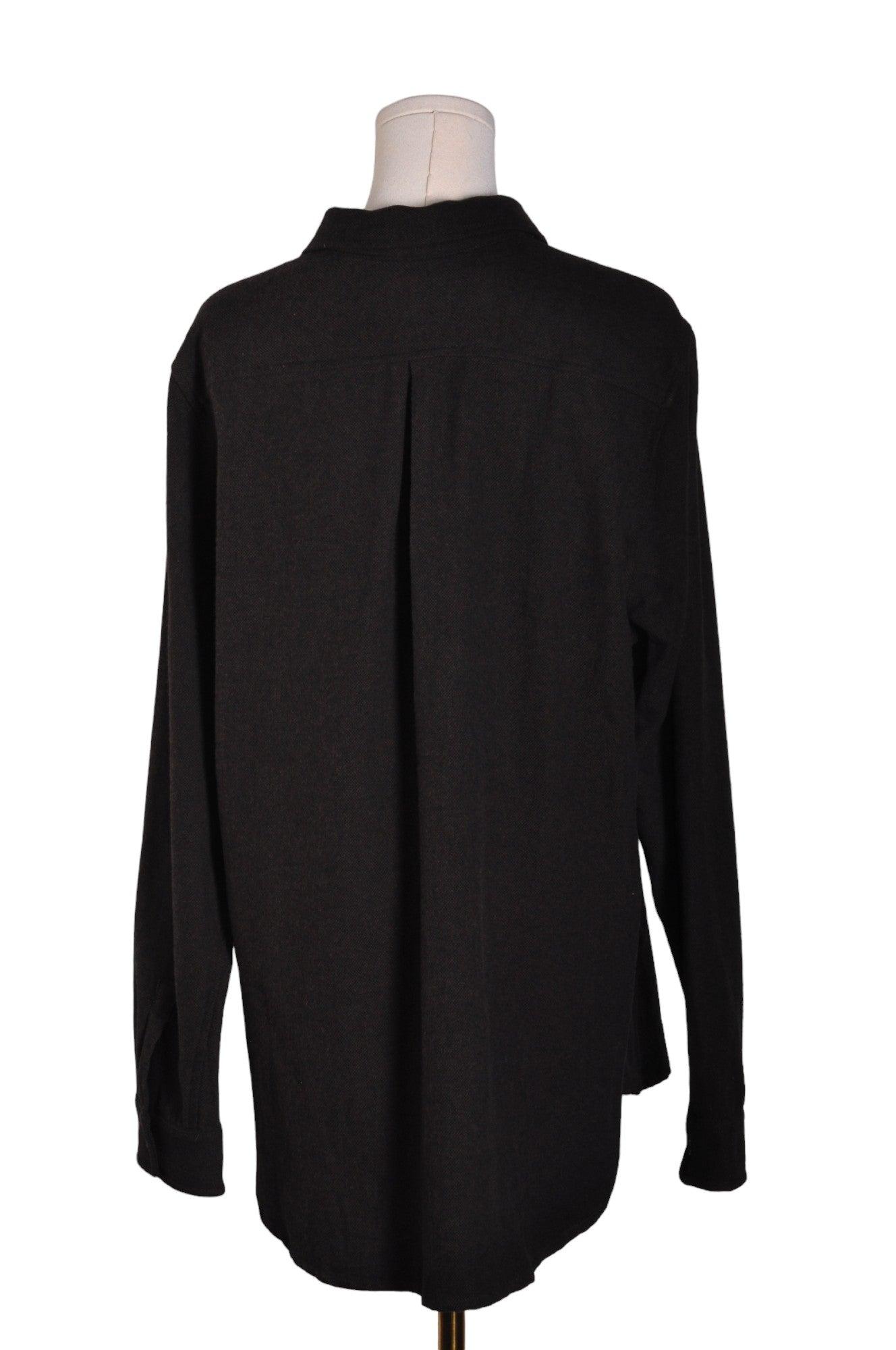 ANIAN Stylish Women's Brown Button - Down Regular - Fit Tops in XL Size