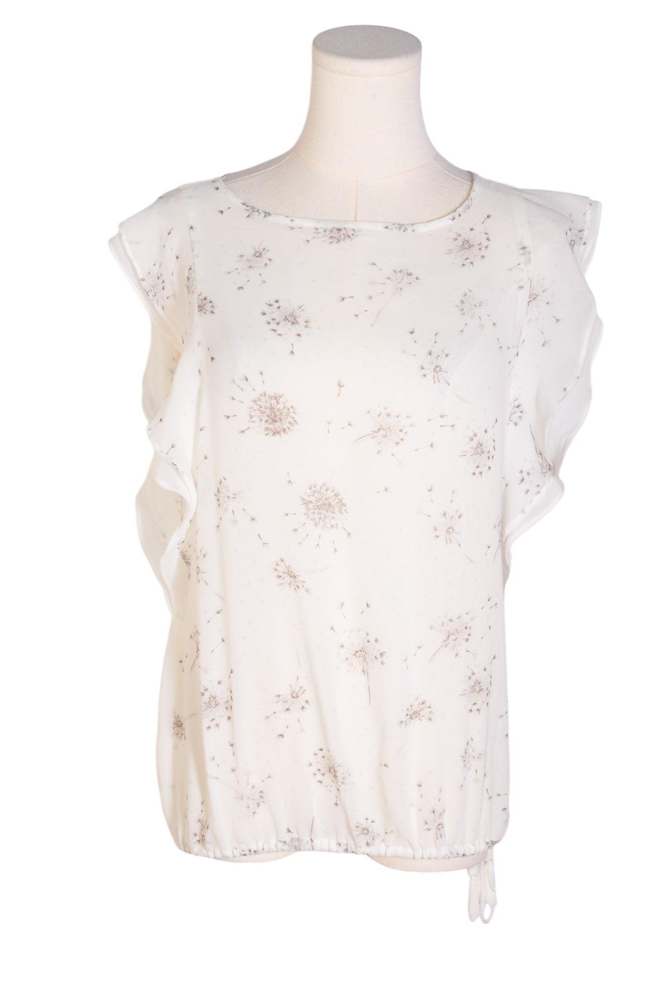 Stylish RW&CO Women's White Regular Fit Blouses - Size XS