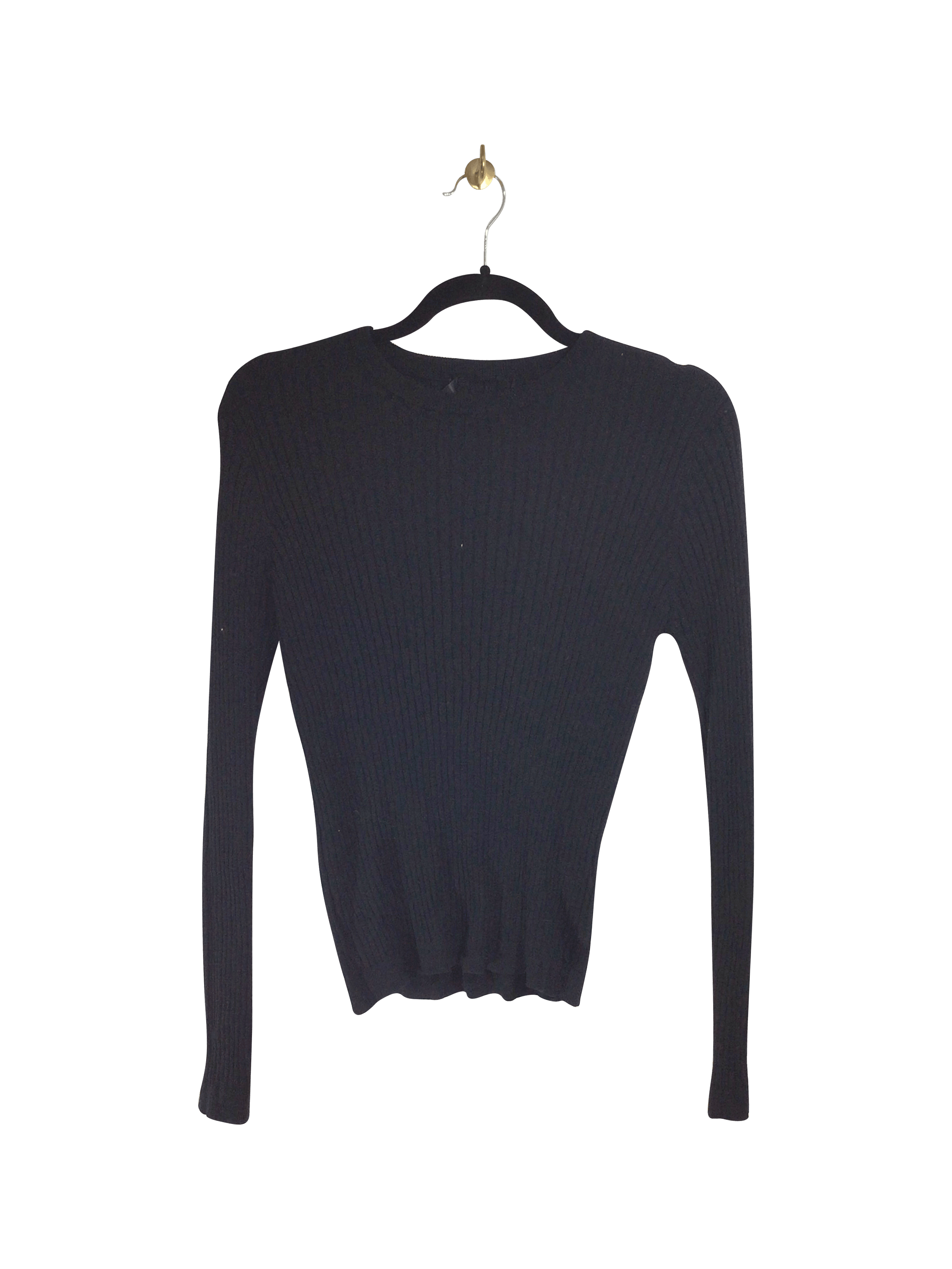 Stylish DYNAMITE Women's Black XL Regular Fit Long Sleeve T-Shirt