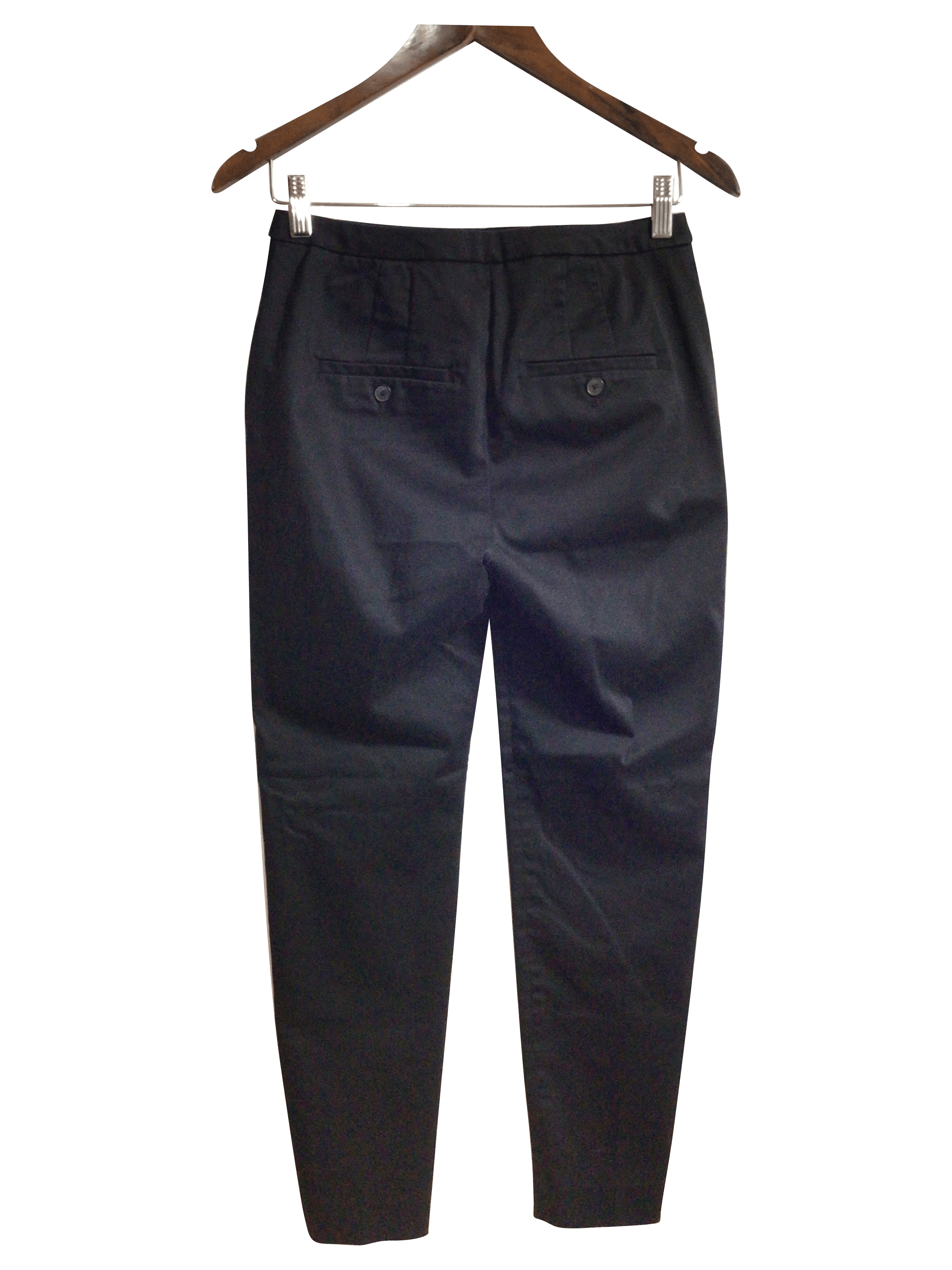 Second - Hand RW&CO Regular Fit Black Women's Work Pants Size 2