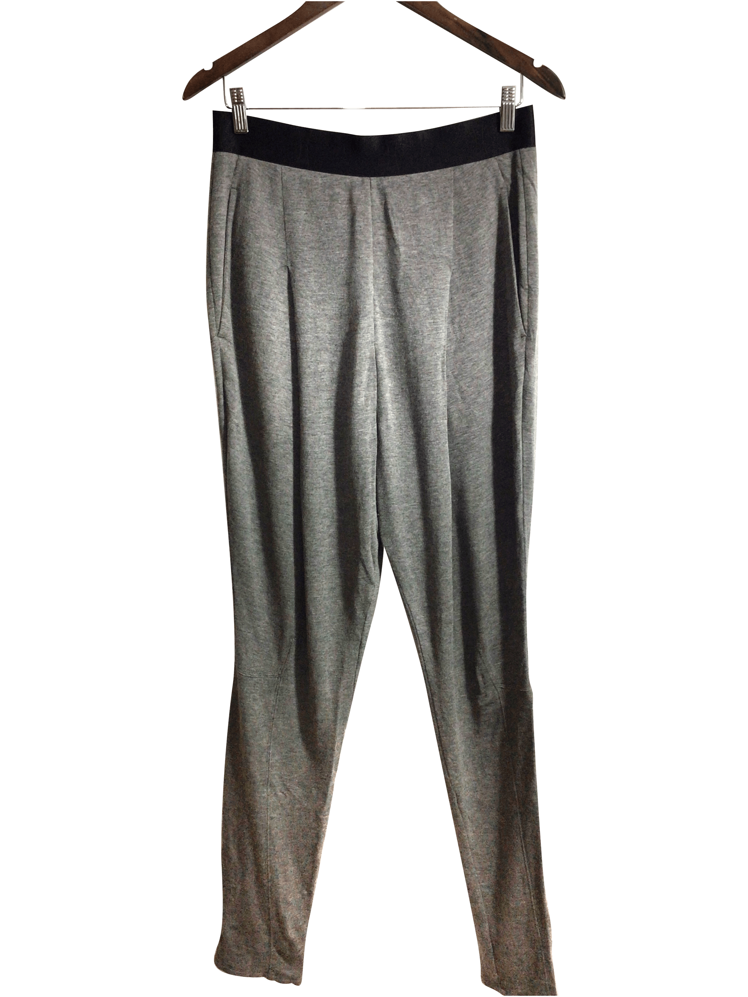 KIT ACE Stylish Women's Gray Regular Fit Work Pants - Size 6