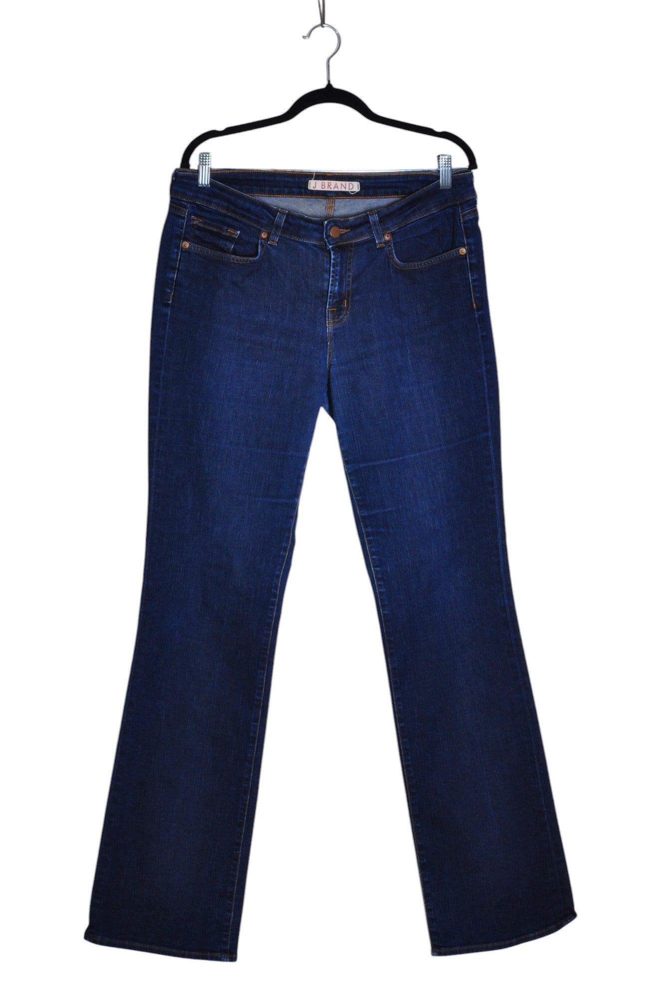 J. BRAND Stylish Women's Blue Regular Fit Straight-Legged Jeans - Size 33