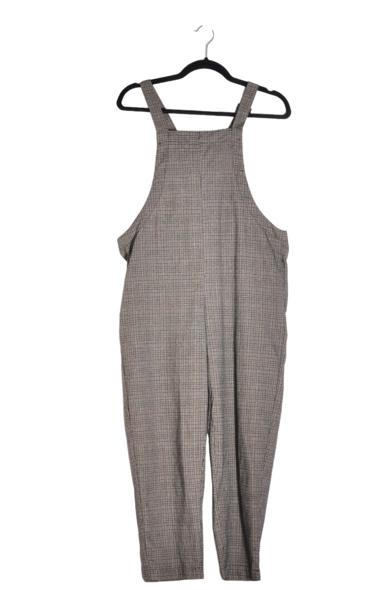 Stylish DRESS FORUM Women's Black Regular-Fit Overalls in Size S