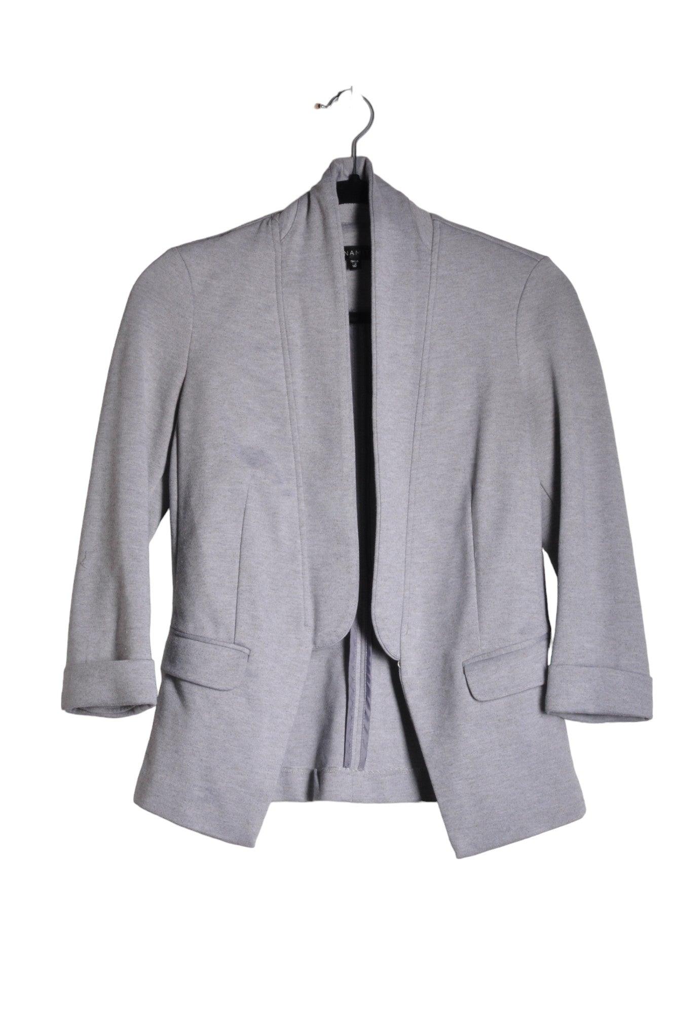 Stylish DYNAMITE Women's Gray Regular Fit Cardigans in XS Size