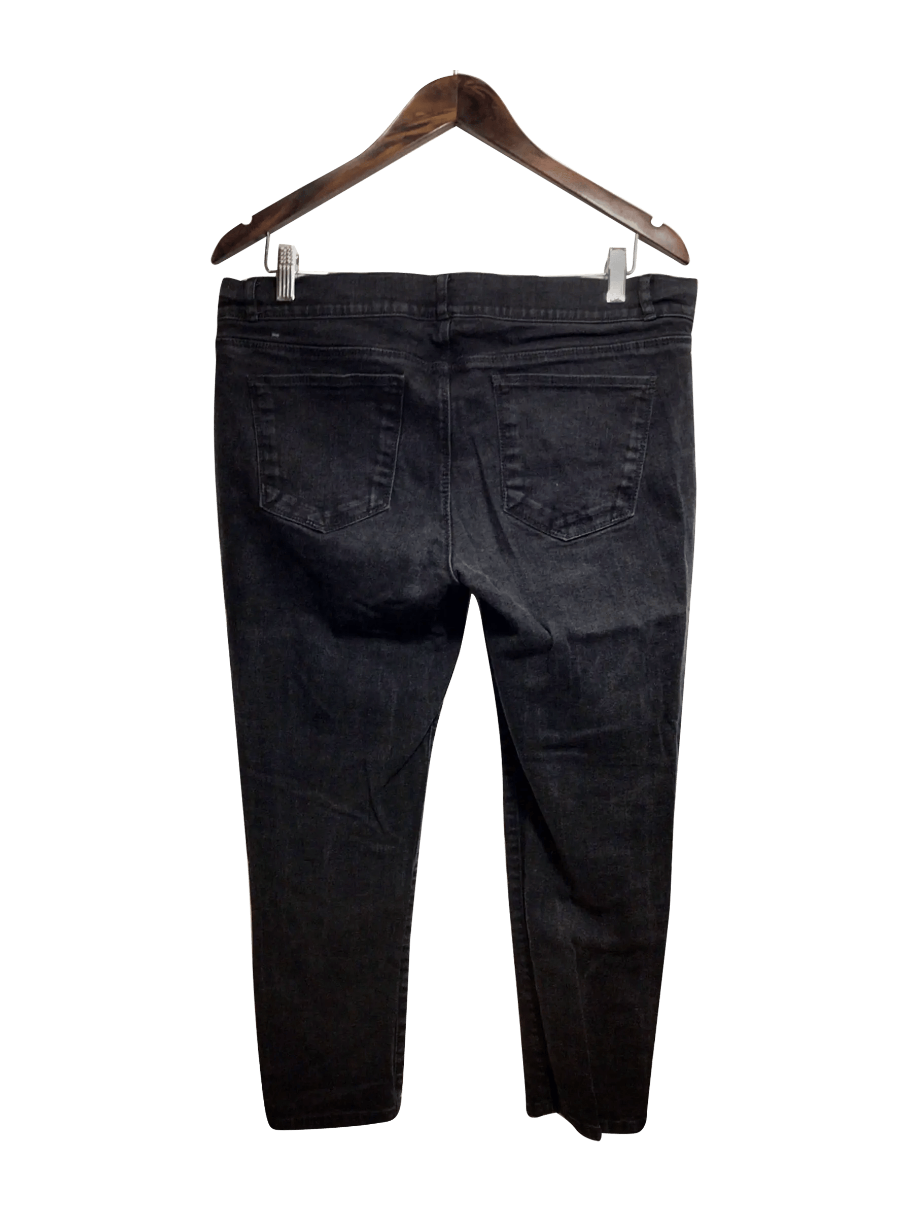JACOB Stylish Regular Fit Straight-Legged Black Jean - Size 32