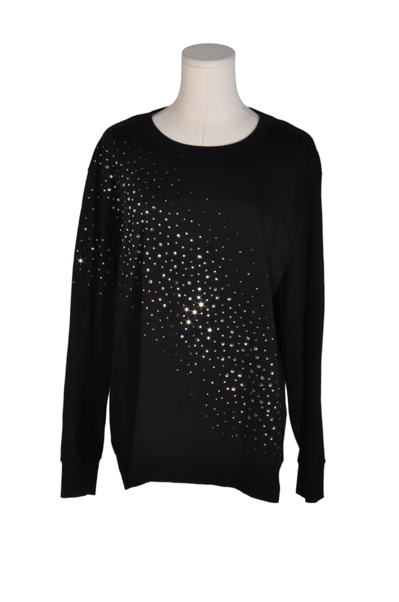 Second Hand DKNY Women's Regular Fit Black Sweaters - Size 2