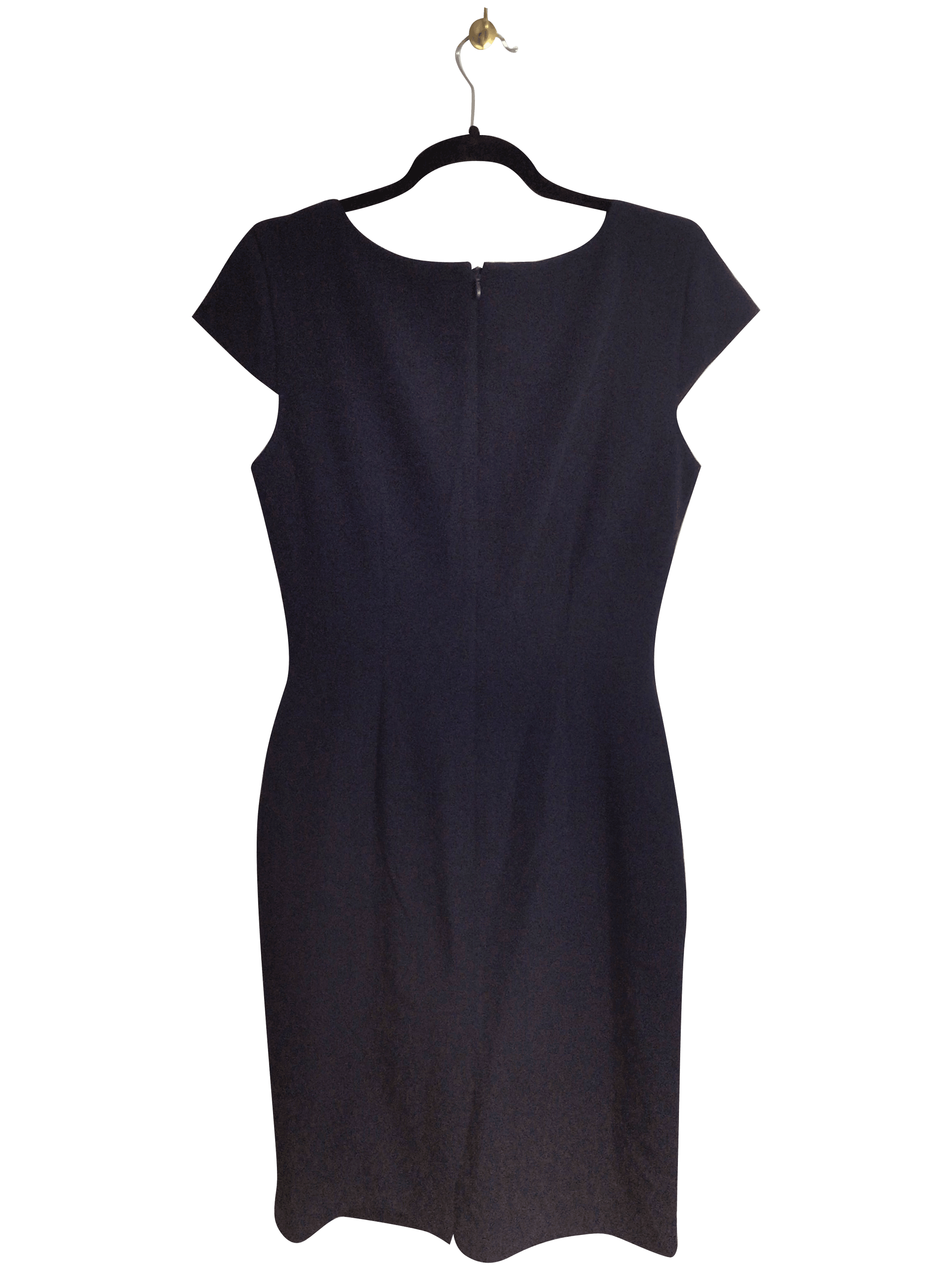 Stylish CHATEAU Blue Regular Fit Women's Shift Dress - Size M