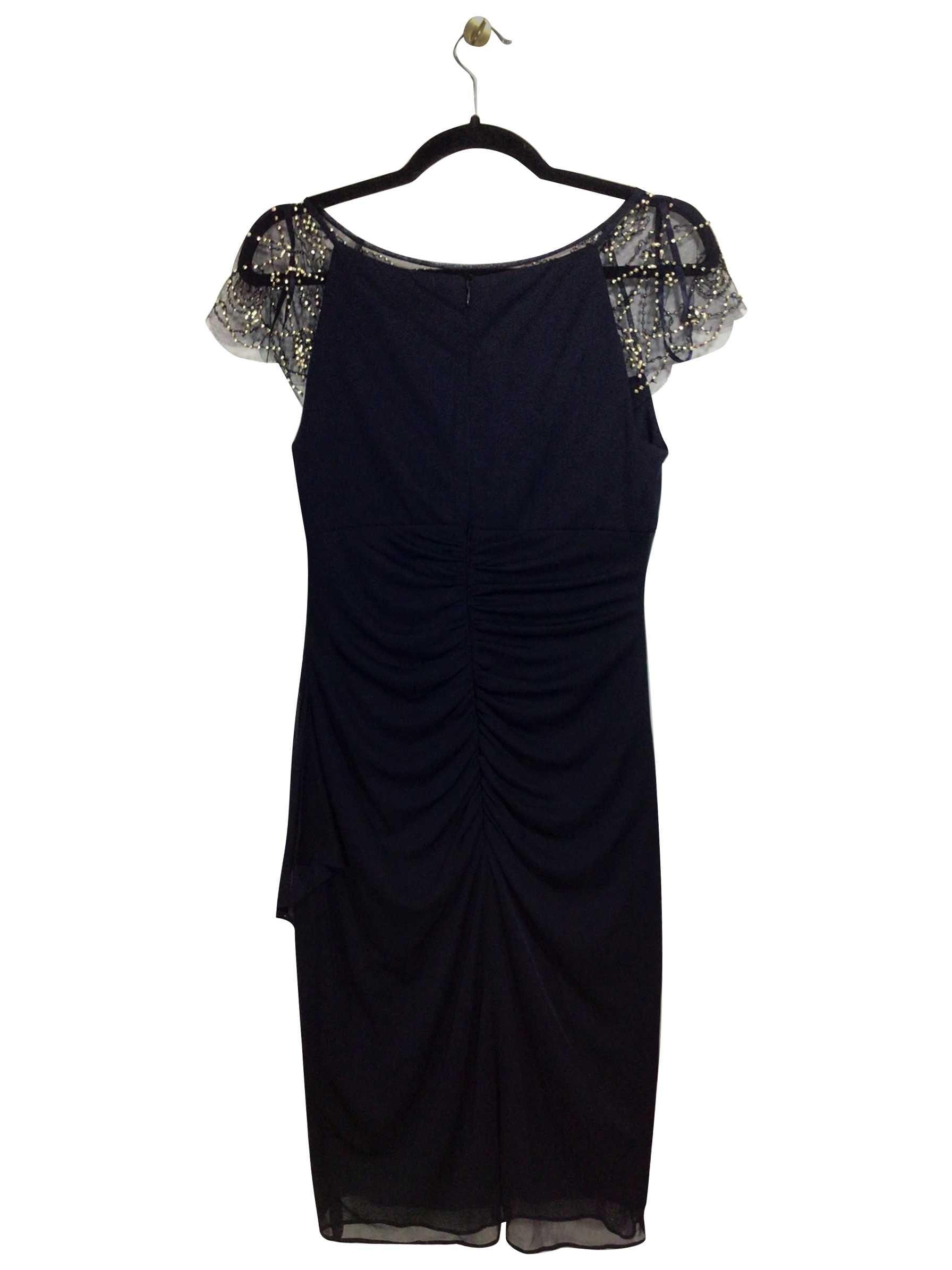 DJ JAZ Stylish Regular Fit Ankle-Length Blue Bodycon Dress - Size 6