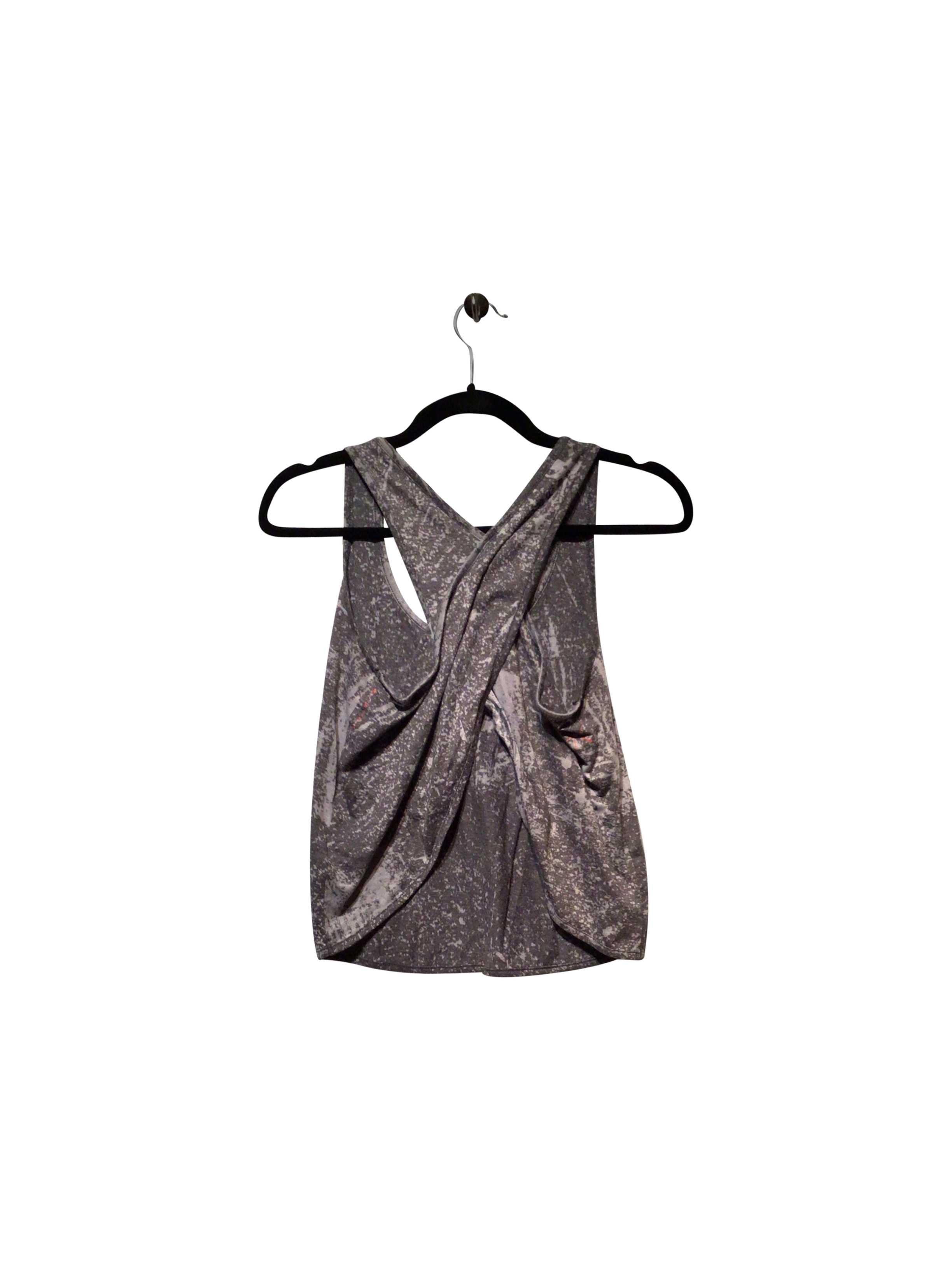 Stylish NIKITA Gray Regular Fit Halter Top - Size XS