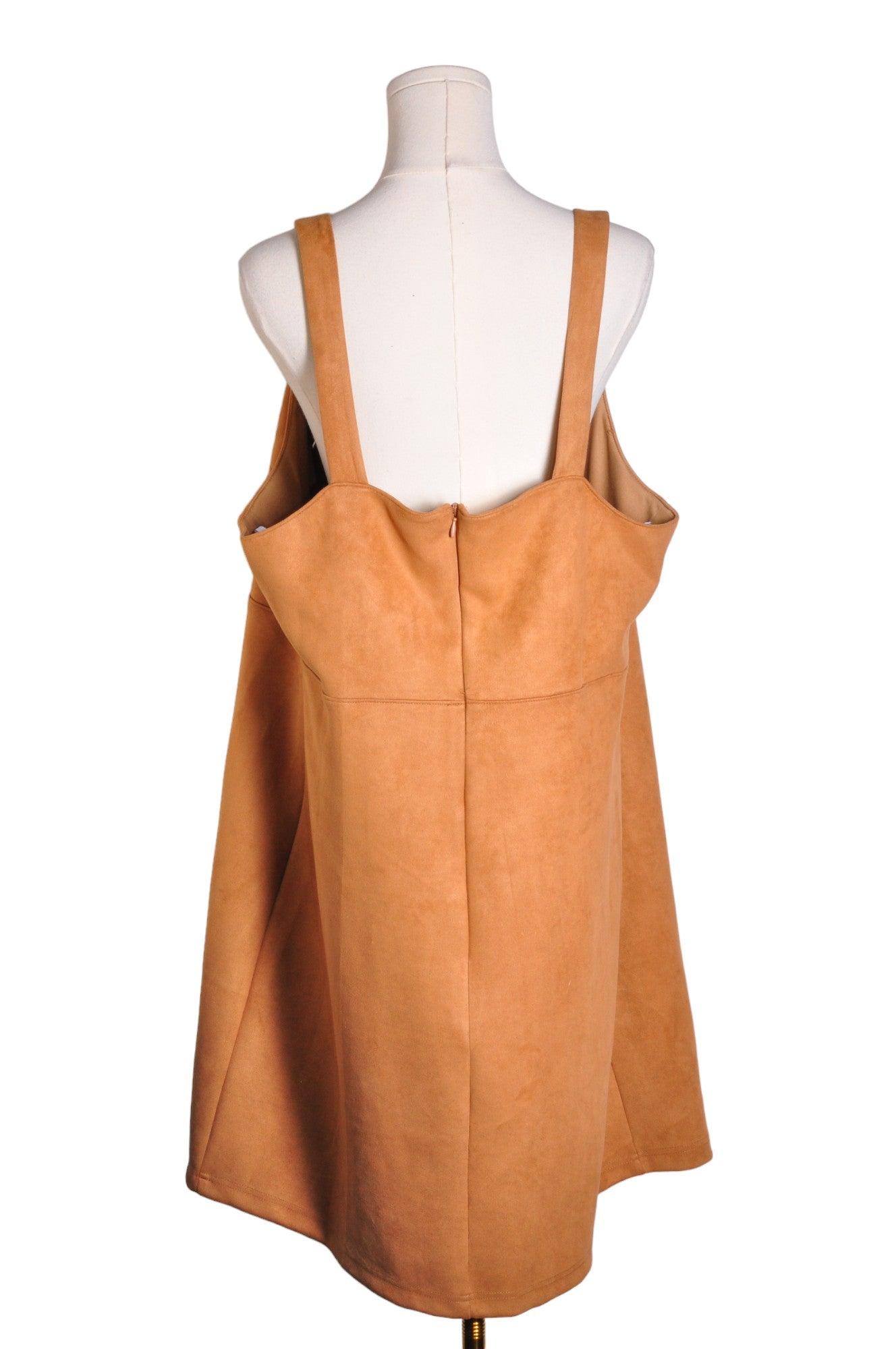 DOROTHY PERKINS Stylish Women's Brown Regular Fit Size 16 Midi Dress