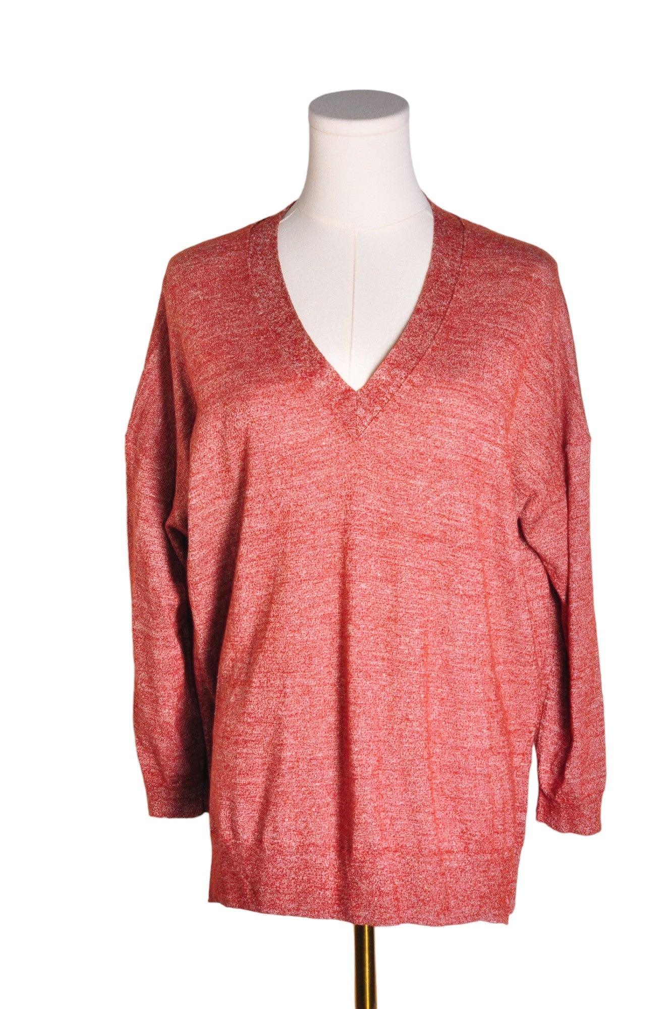 Stylish J. CREW Regular Fit Red Women's Blouses - Size S