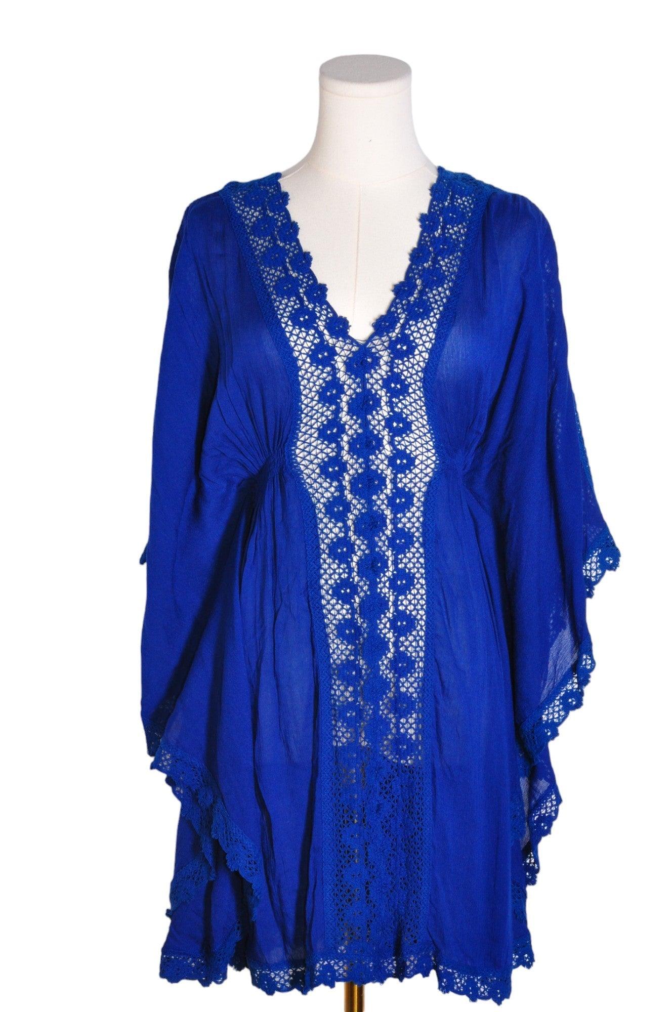 KOY RESORT Stylish Blue Regular-fit Women's Blouse - Size M