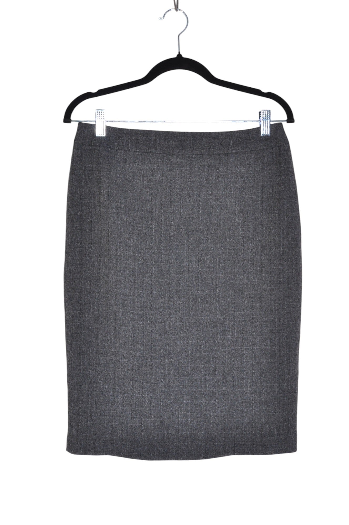 CLEO Stylish Women's Regular Fit Gray Pencil Skirt - Size 6