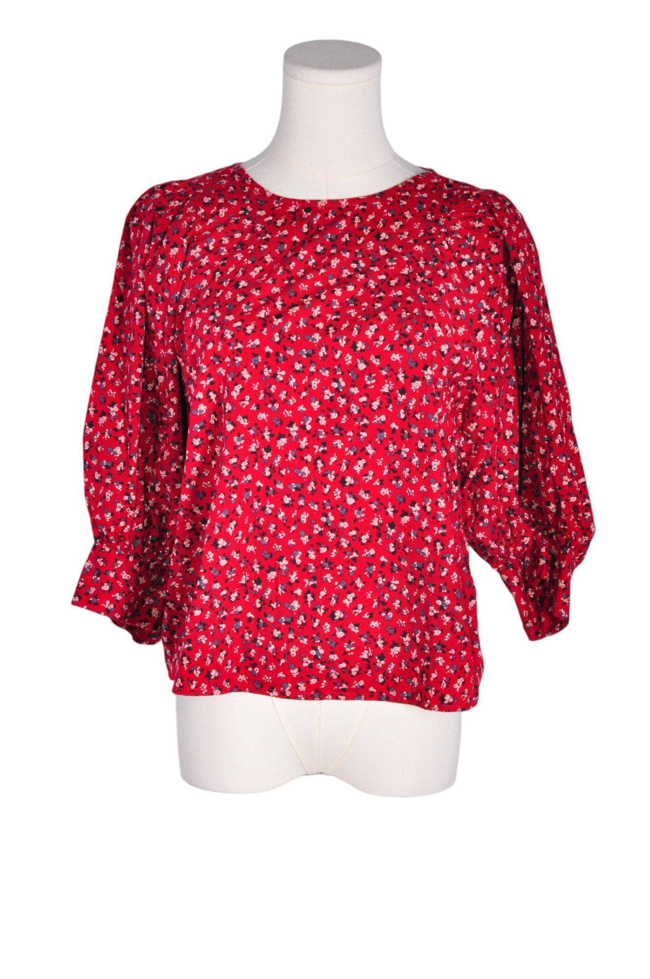 RW&CO Stylish Women's Regular Fit Red Blouse - Size S
