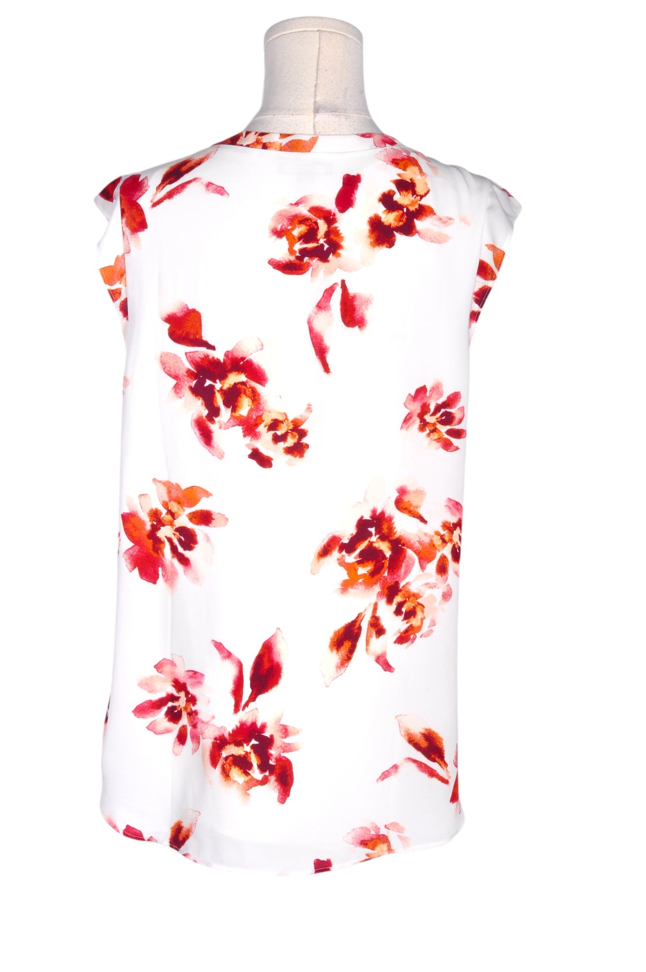 RW&CO Stylish Women's White Regular-Fit Blouse - Size M