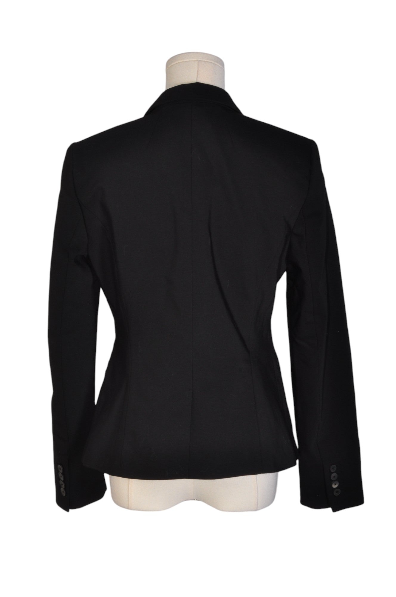 Stylish RW&CO Regular-Fit Black Women's Jacket - Size 8