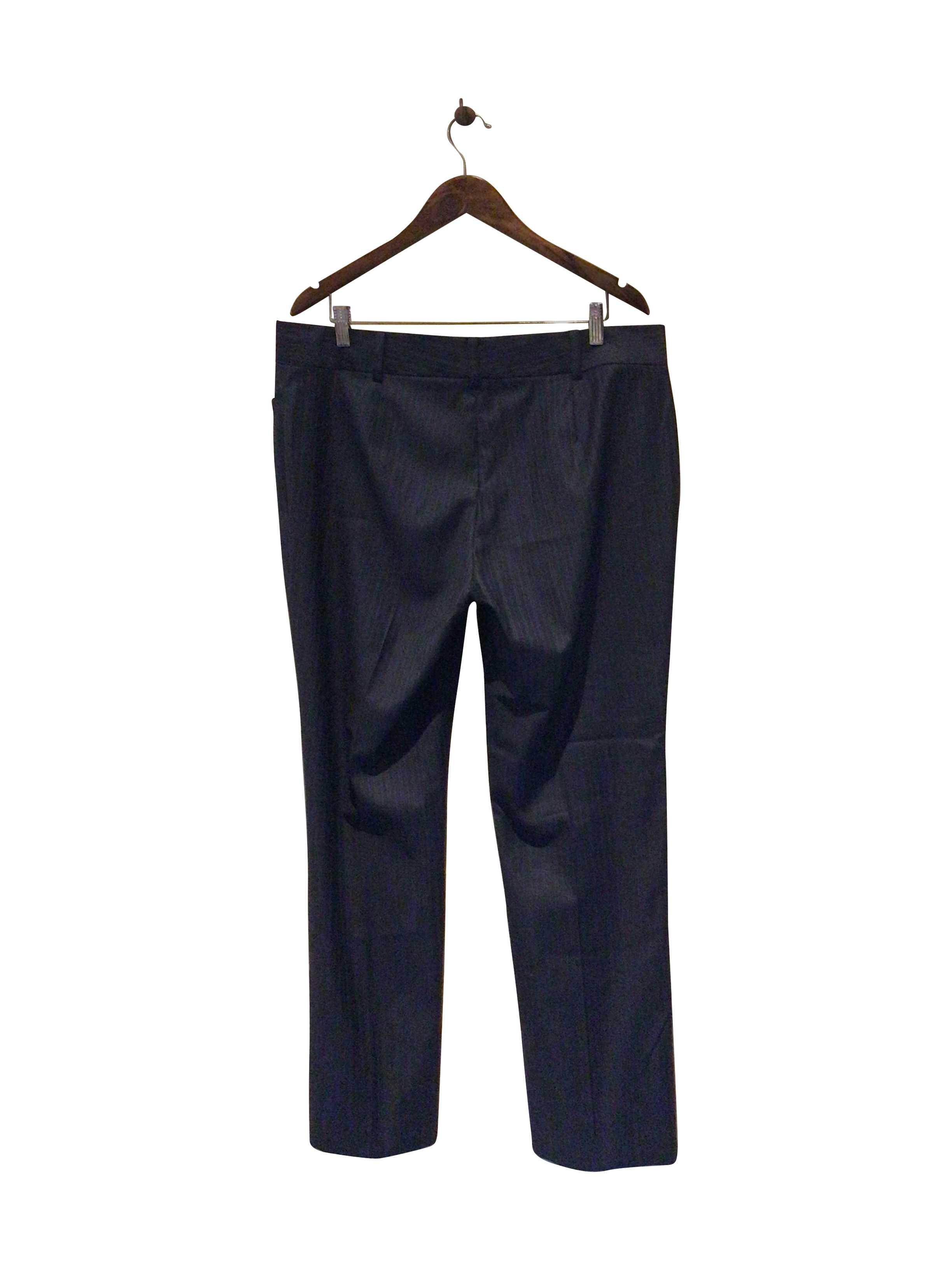 BROOKS BROTHERS Premium Blue Regular Fit Wool - Silk Pant Size 14